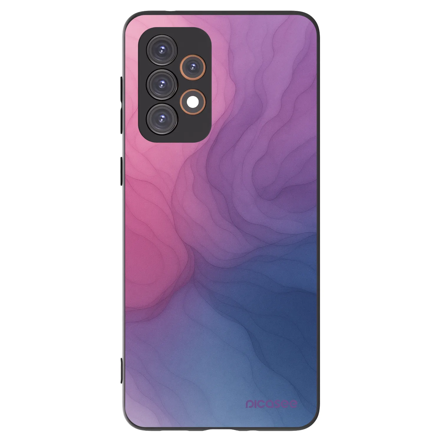 Picasee Samsung Galaxy A33 5G A336 Hülle - Schwarzes Silikon - Silk