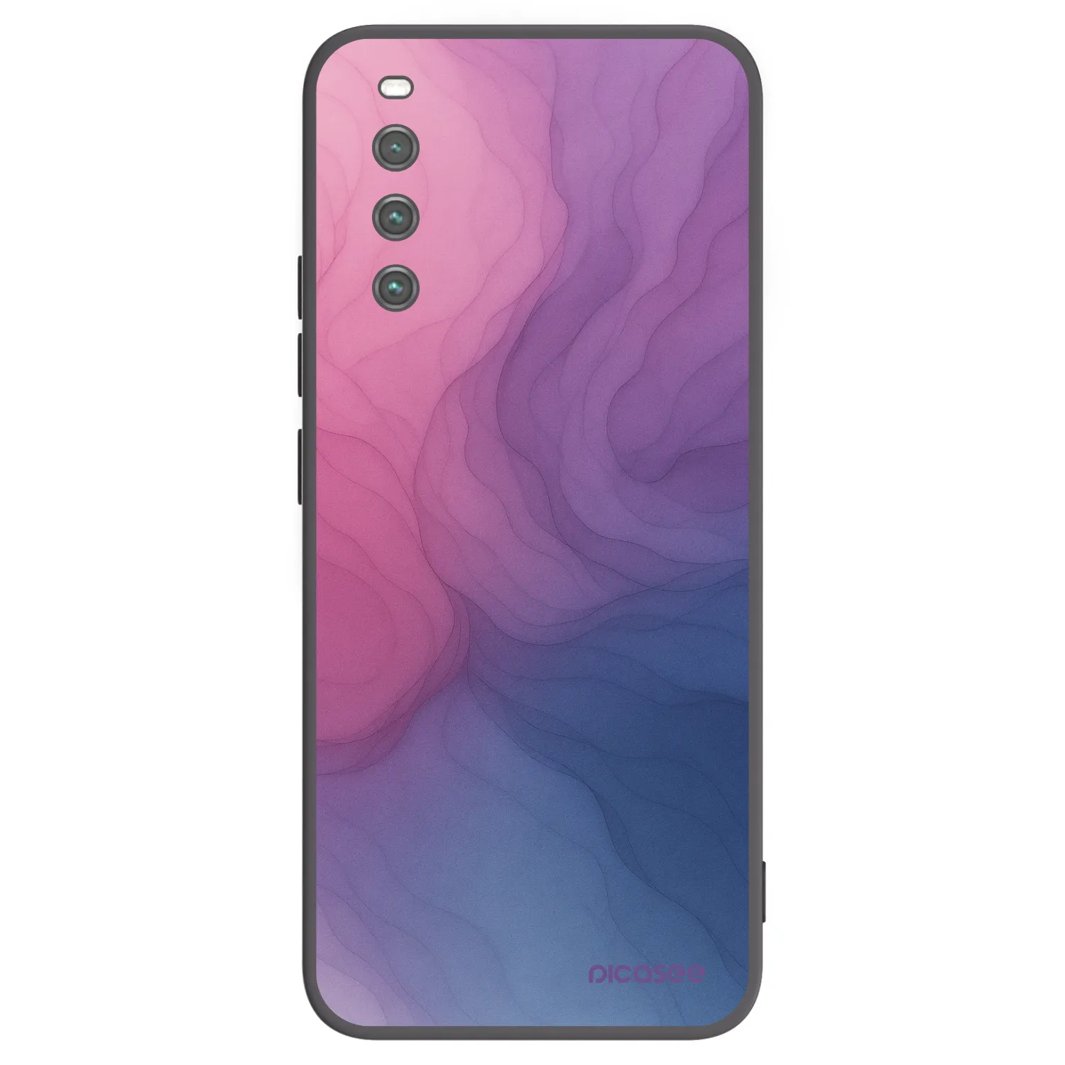 Picasee Sony Xperia 10 IV 5G Hülle - Schwarzes Silikon - Silk