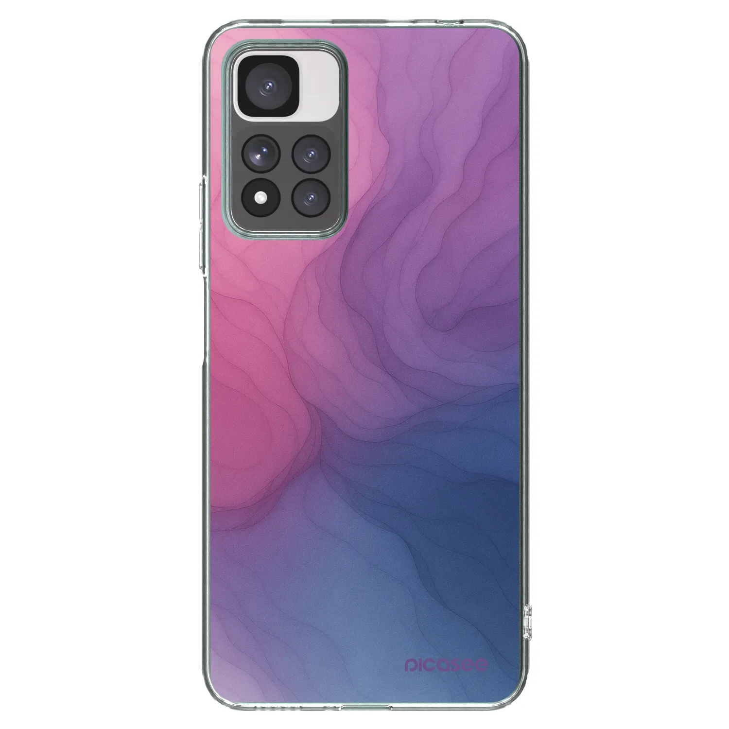 Picasee Xiaomi Redmi Note 11 Pro+ 5G Hülle - Transparentes Silikon - Silk