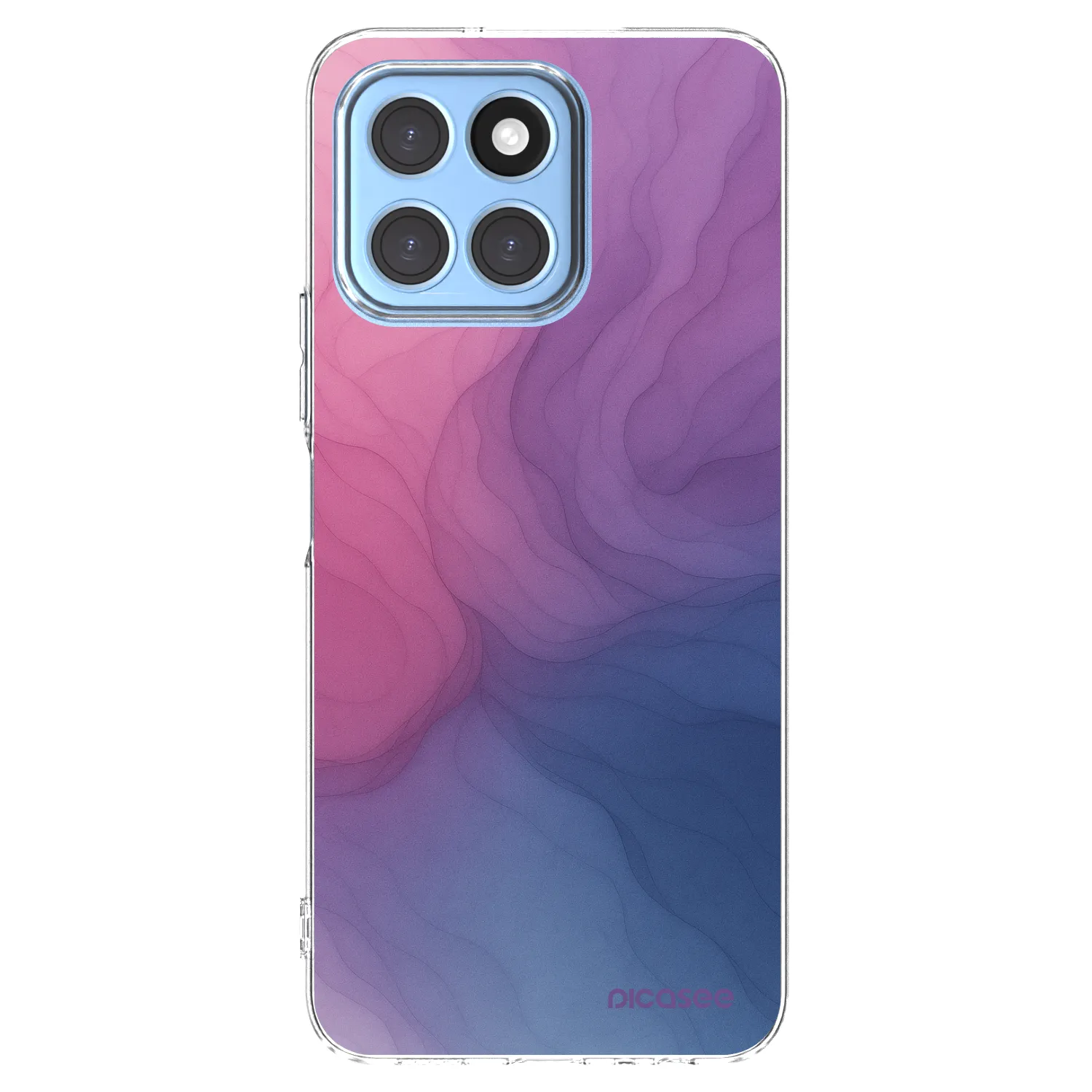 Picasee Honor X8 5G Hülle - Transparentes Silikon - Silk