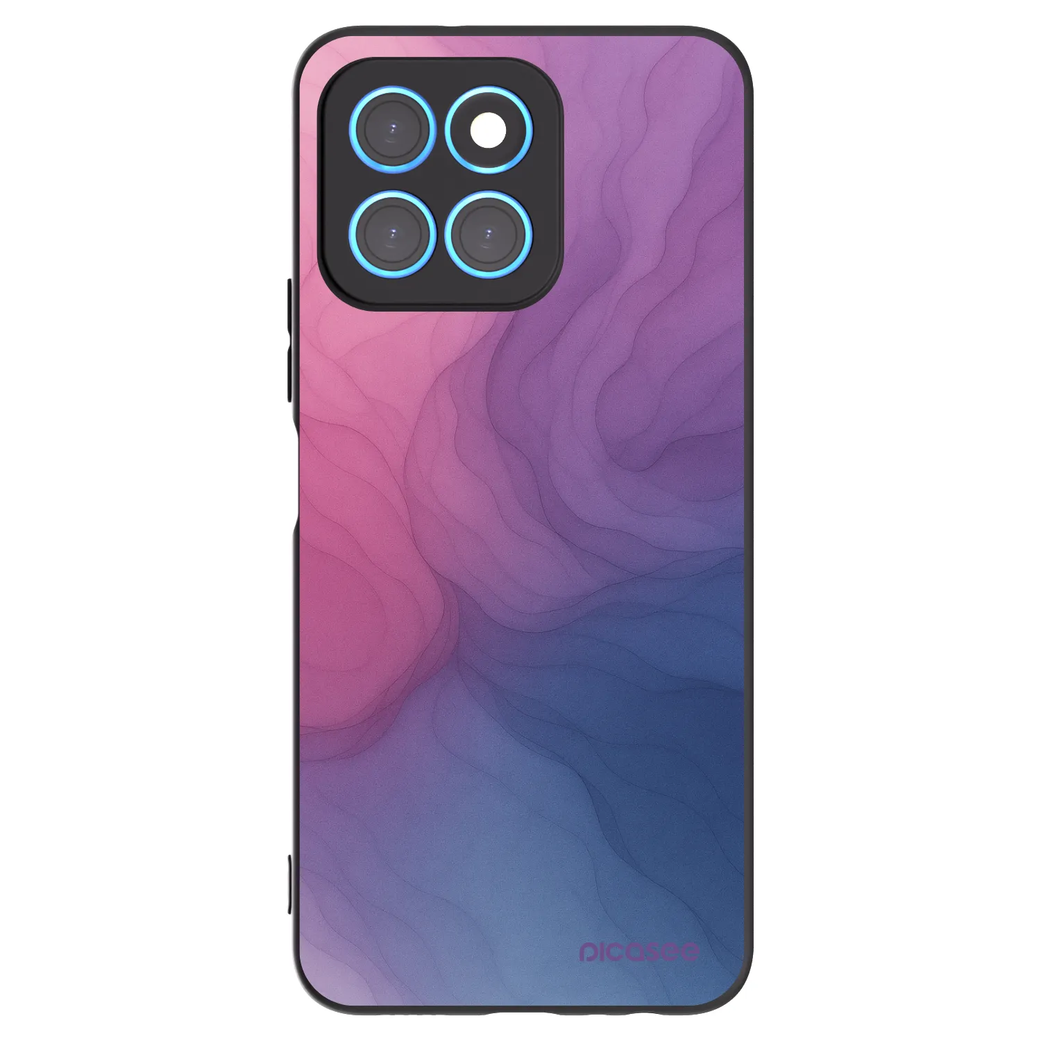 Picasee Honor X6 Hülle - Schwarzes Silikon - Silk