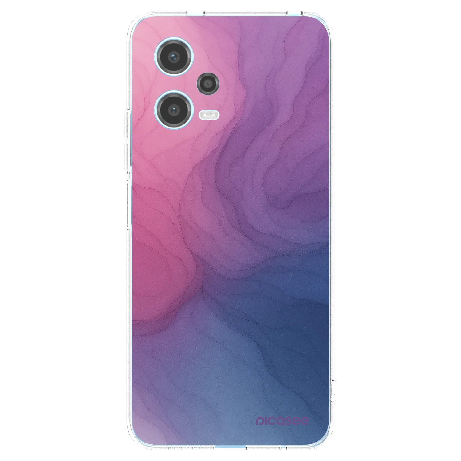 Picasee Xiaomi Redmi Note 12 5G Hülle - Transparentes Silikon - Silk