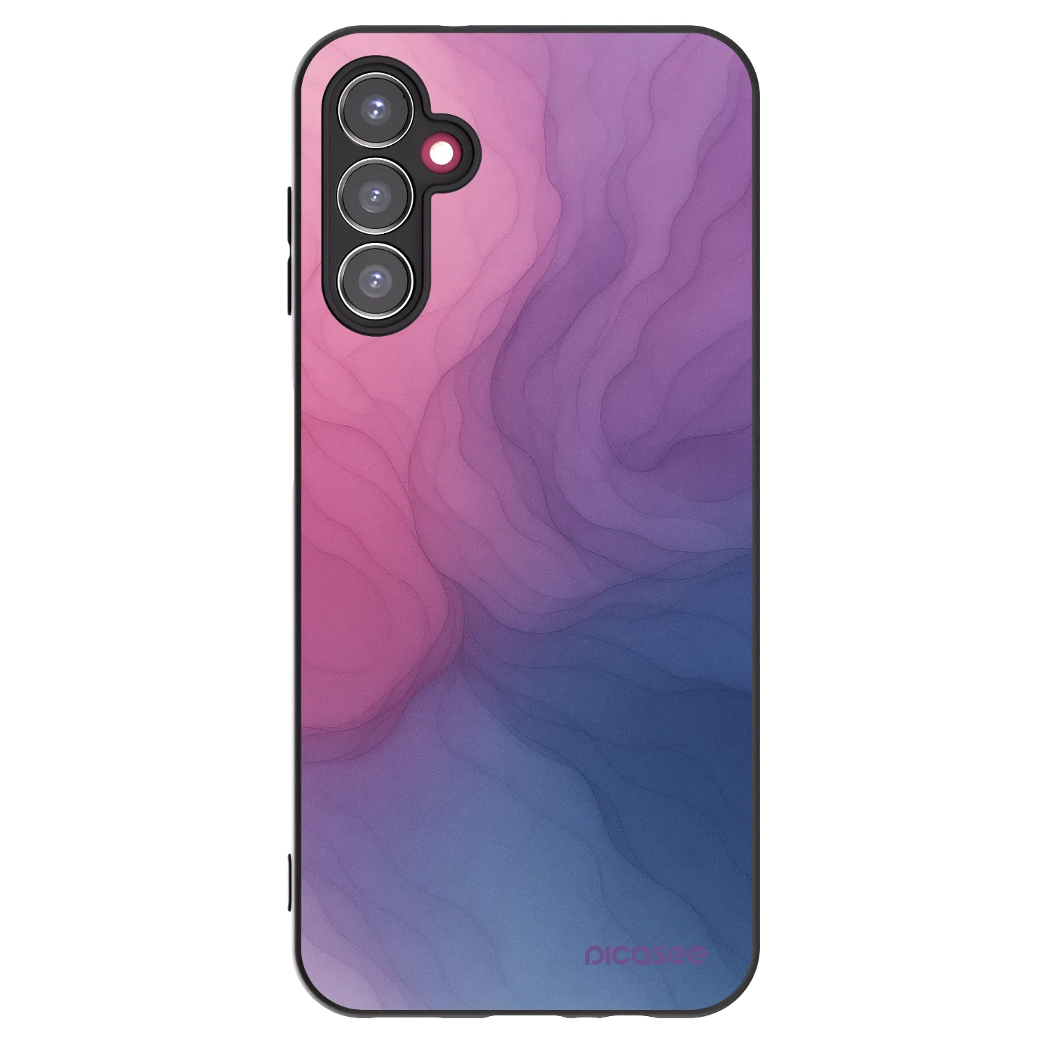 Picasee Samsung Galaxy A14 5G A146P Hülle - Schwarzes Silikon - Silk