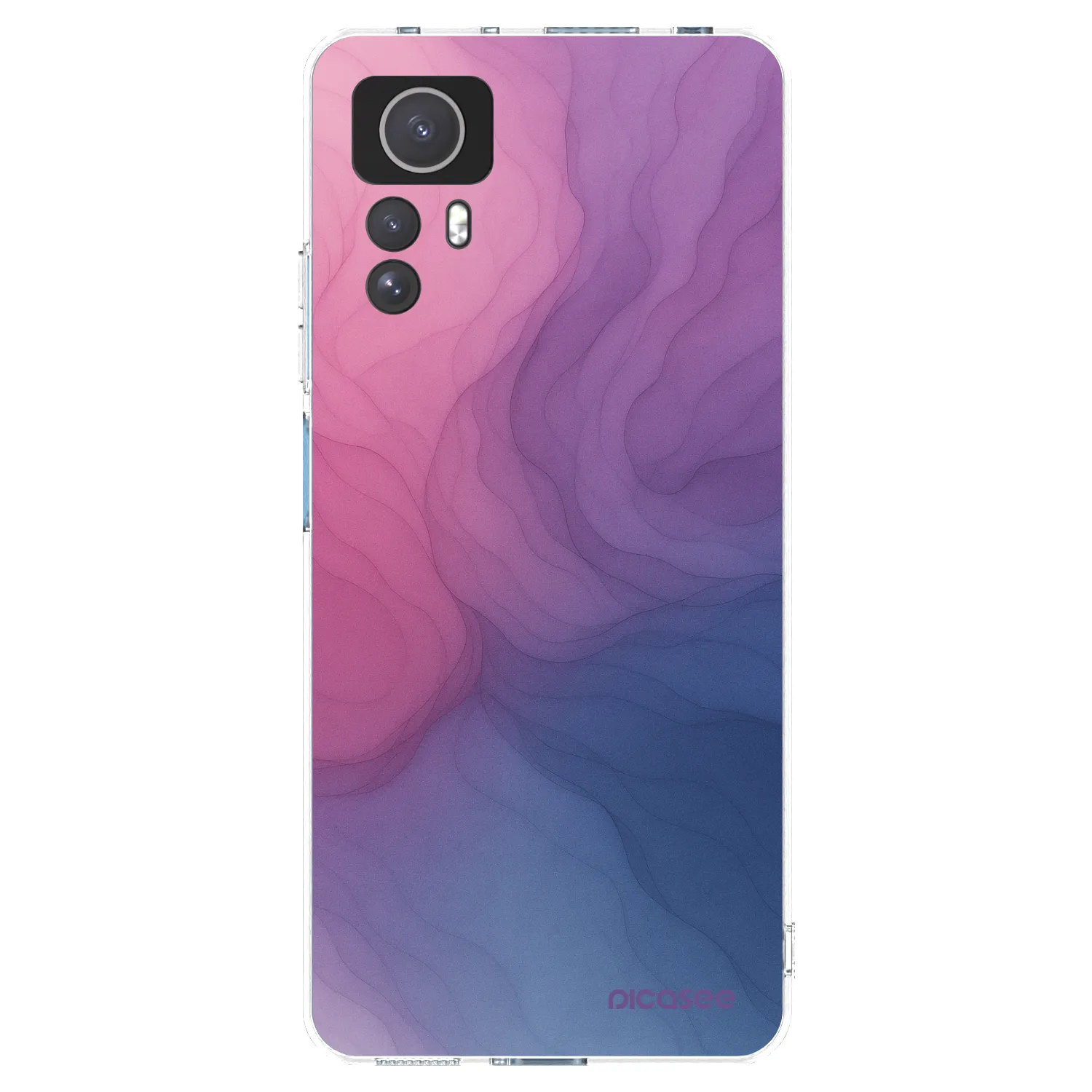 Picasee Xiaomi Redmi Note 12S Hülle - Transparentes Silikon - Silk