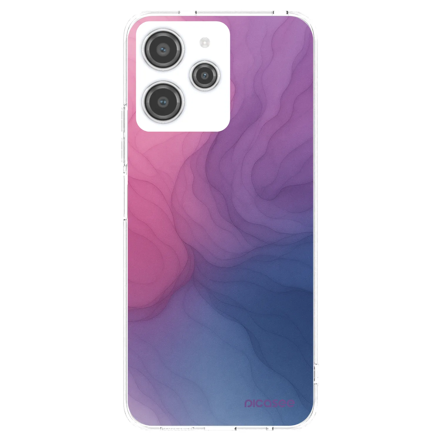 Picasee Xiaomi Redmi 12 4G Hülle - Transparentes Silikon - Silk