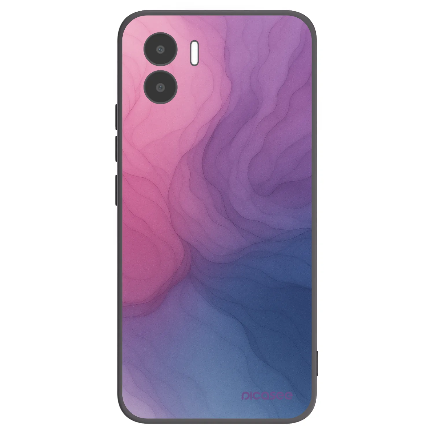 Picasee Xiaomi Redmi A2 Hülle - Schwarzes Silikon - Silk