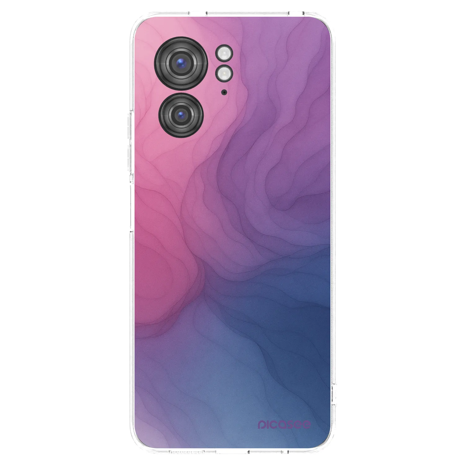 Picasee Motorola Edge 40 Hülle - Transparentes Silikon - Silk