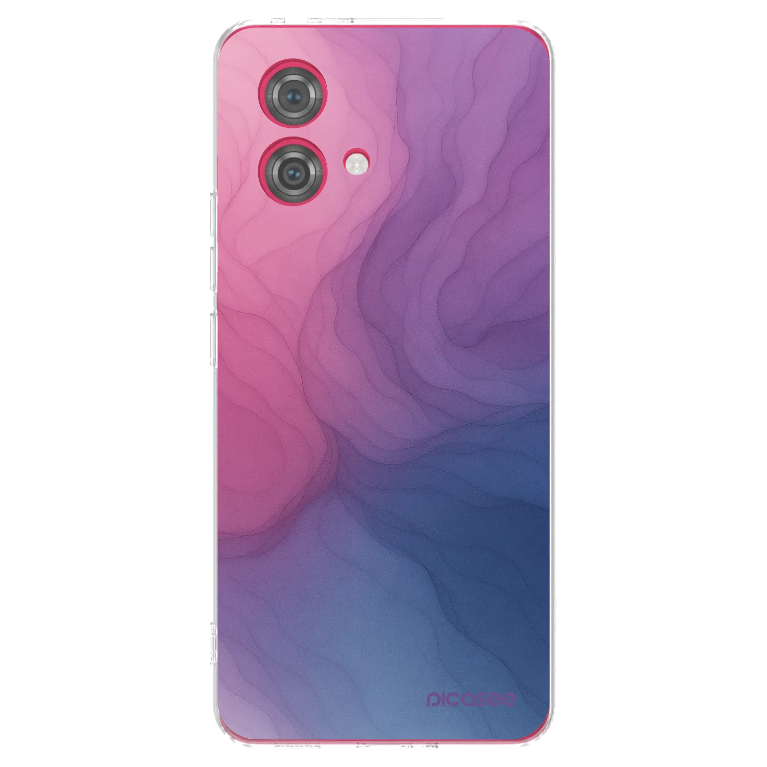 Picasee Motorola Moto G84 5G Hülle - Transparentes Silikon - Silk