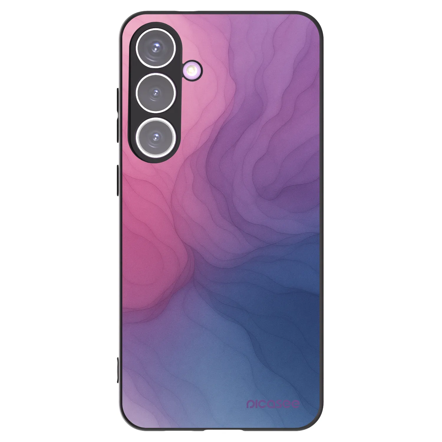 Picasee Samsung Galaxy S24+ S926B 5G Hülle - Schwarzes Silikon - Silk