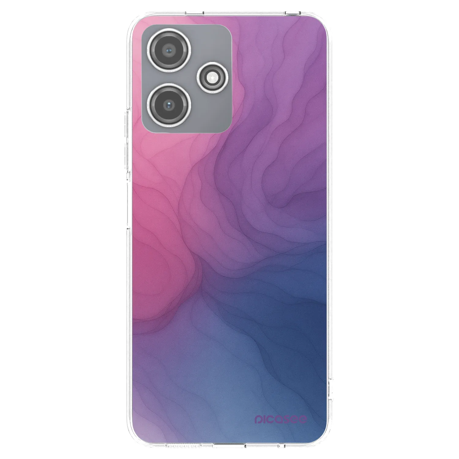 Picasee Xiaomi Redmi 12 5G Hülle - Transparentes Silikon - Silk