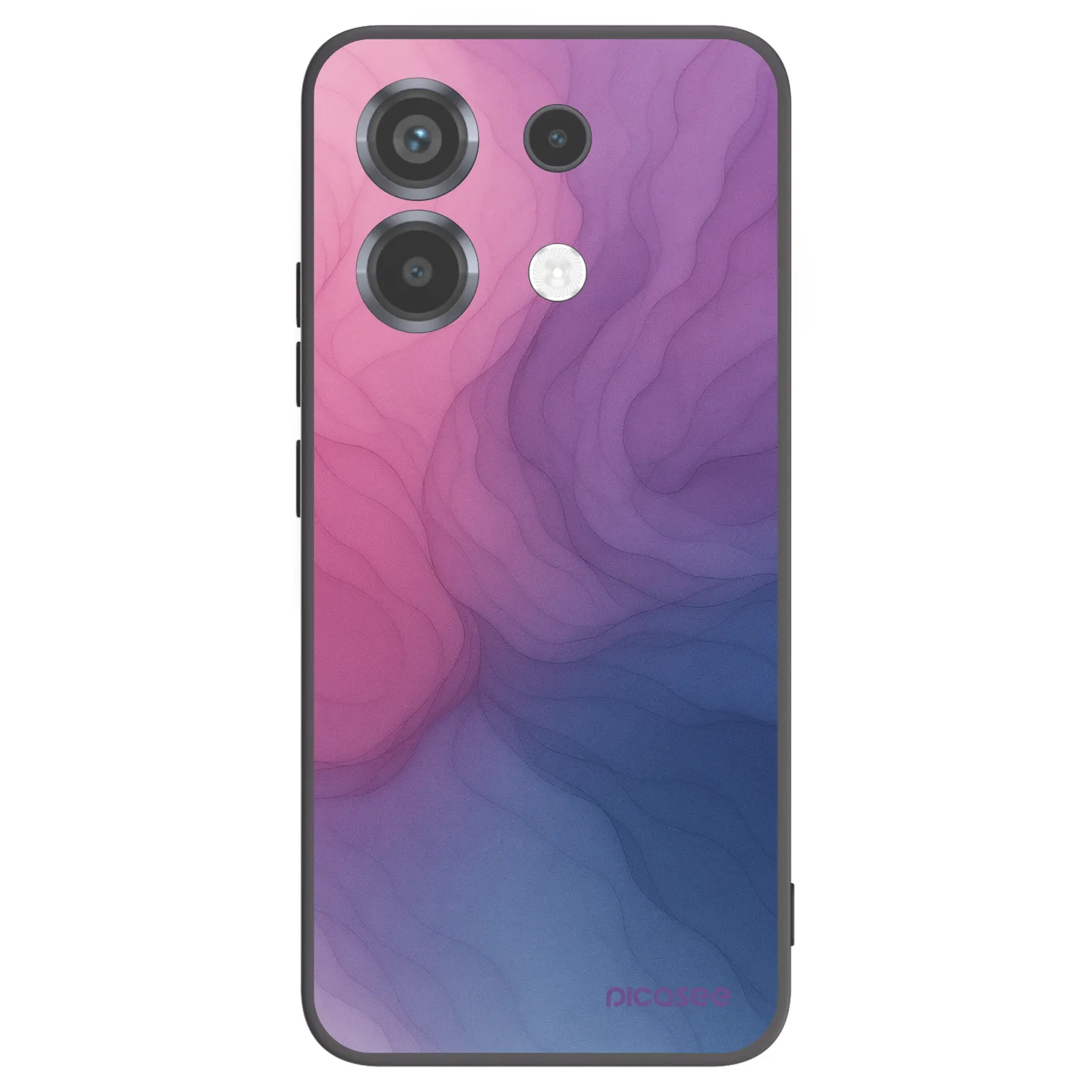 Picasee Xiaomi Poco X6 Hülle - Schwarzes Silikon - Silk