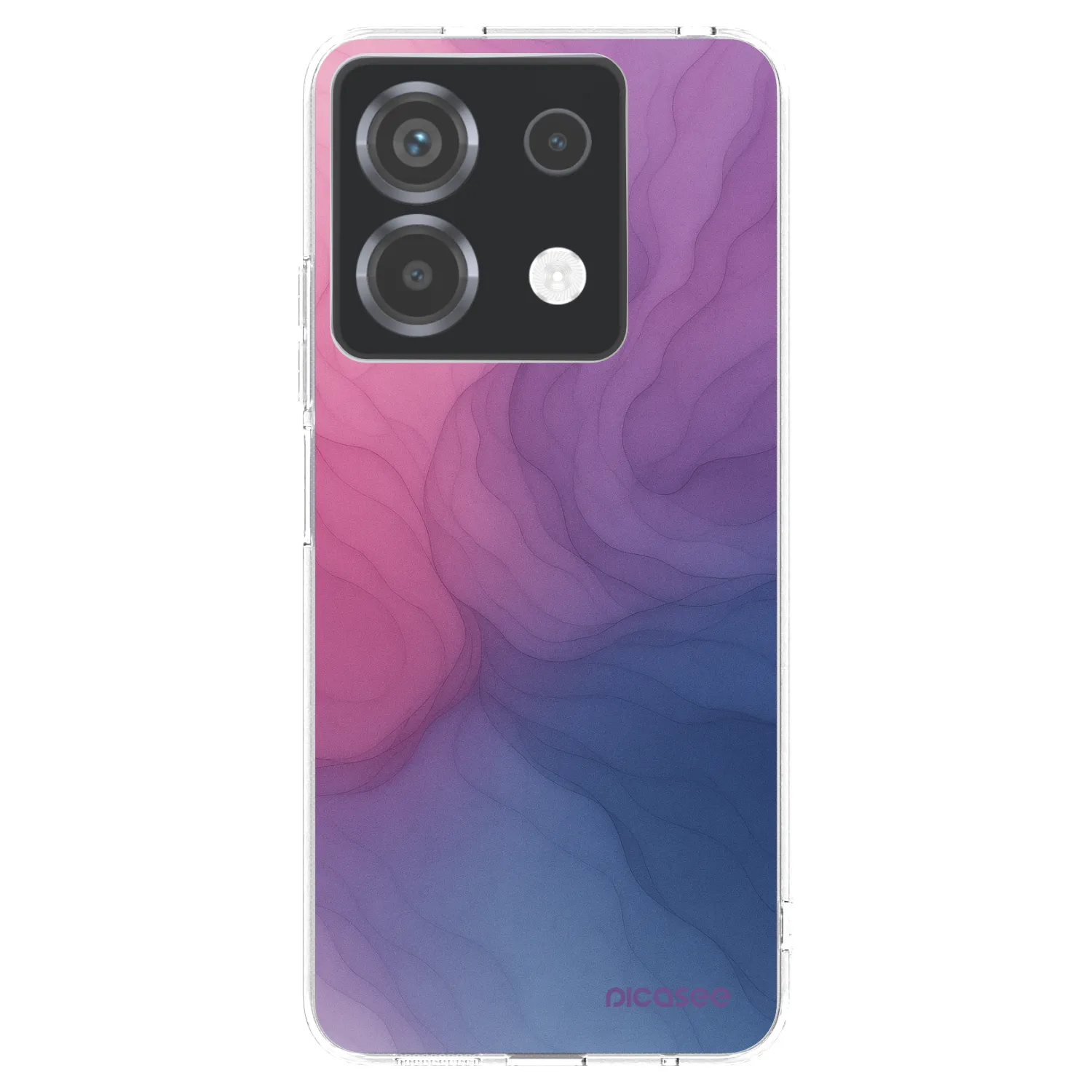 Picasee Xiaomi Poco X6 Hülle - Transparentes Silikon - Silk