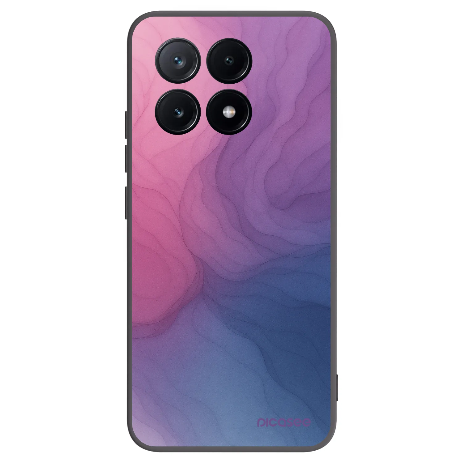 Picasee Xiaomi Poco X6 Pro Hülle - Schwarzes Silikon - Silk
