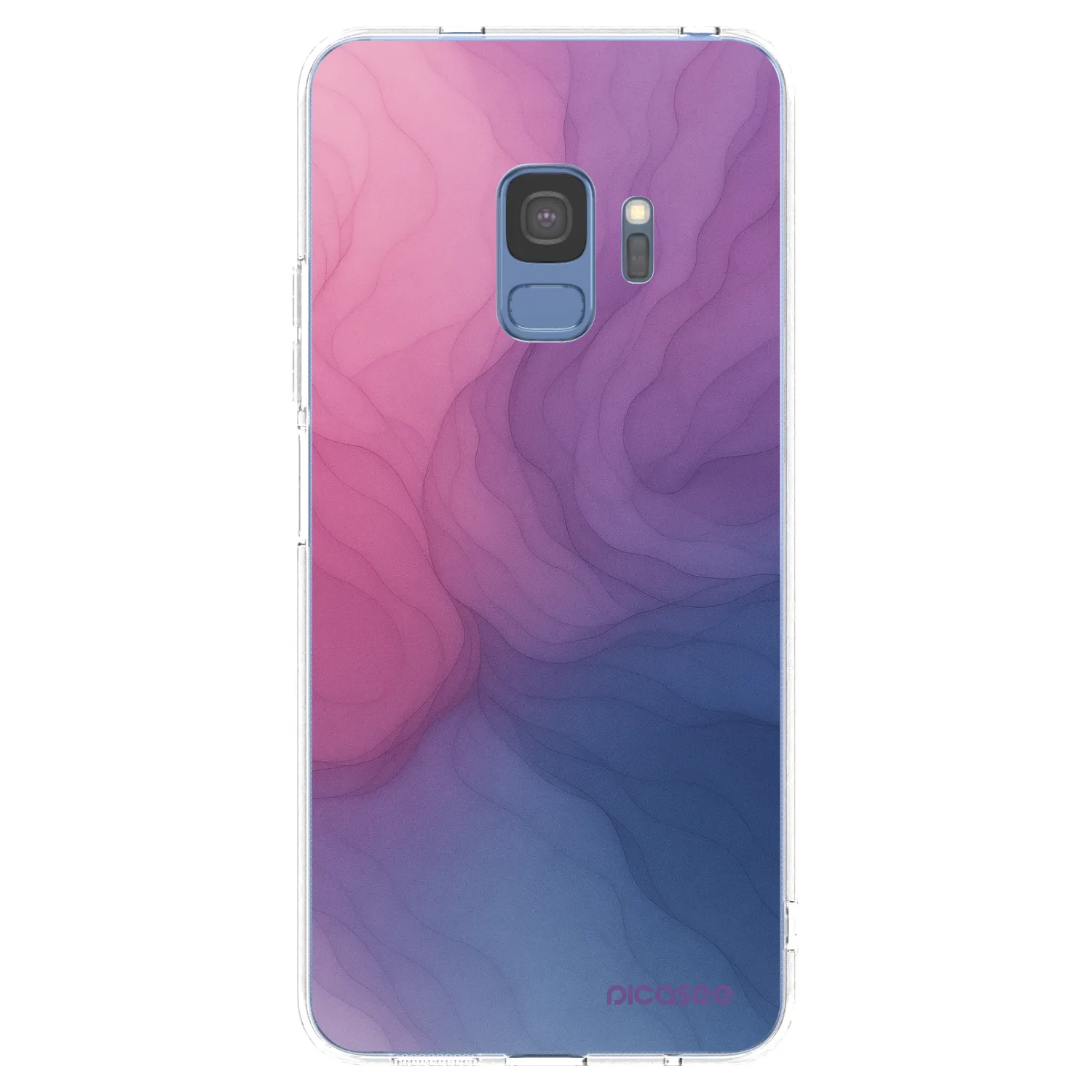 Picasee Samsung Galaxy S9 G960F Hülle - Transparentes Silikon - Silk