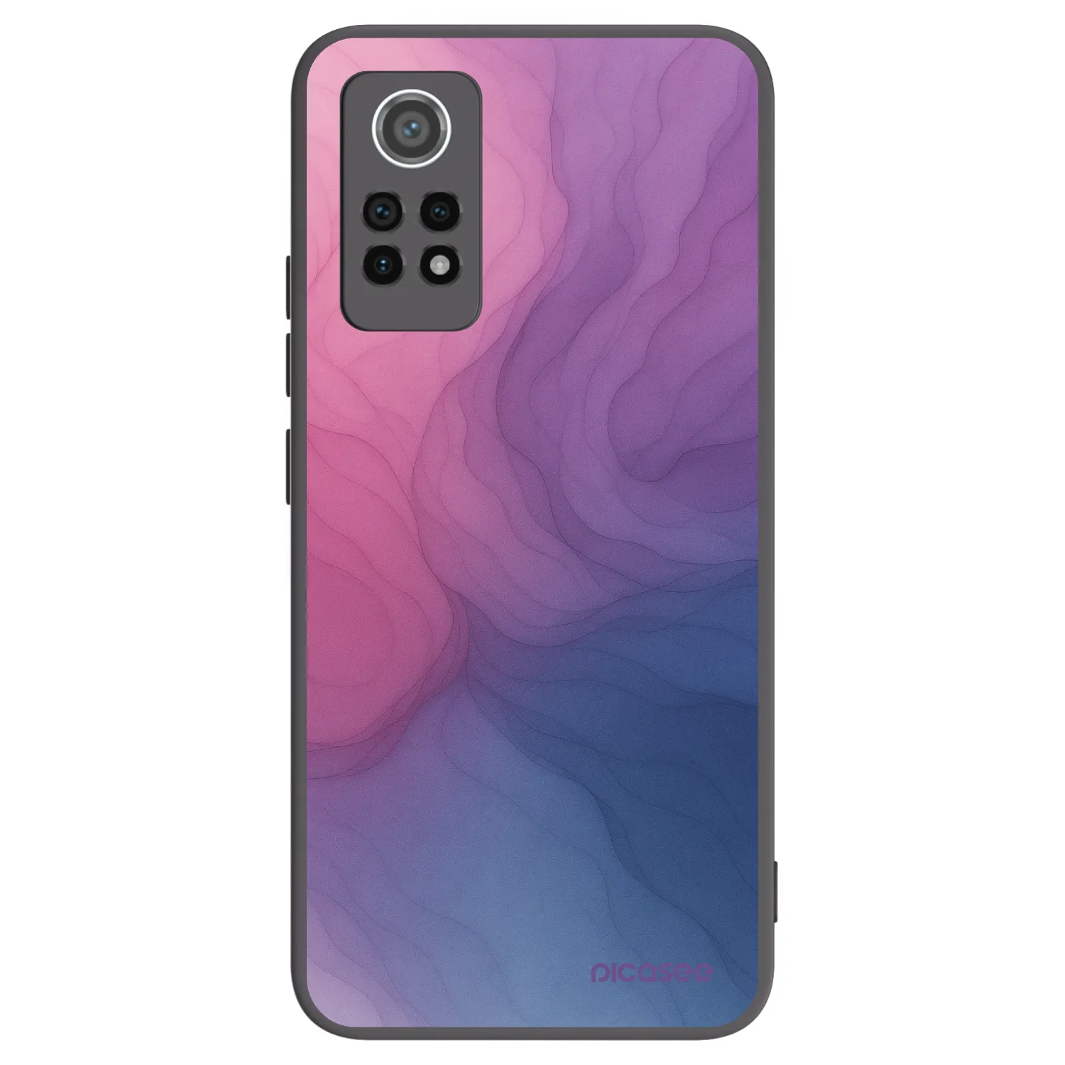 Picasee Xiaomi Redmi Note 12 Pro 4G Hülle - Schwarzes Silikon - Silk