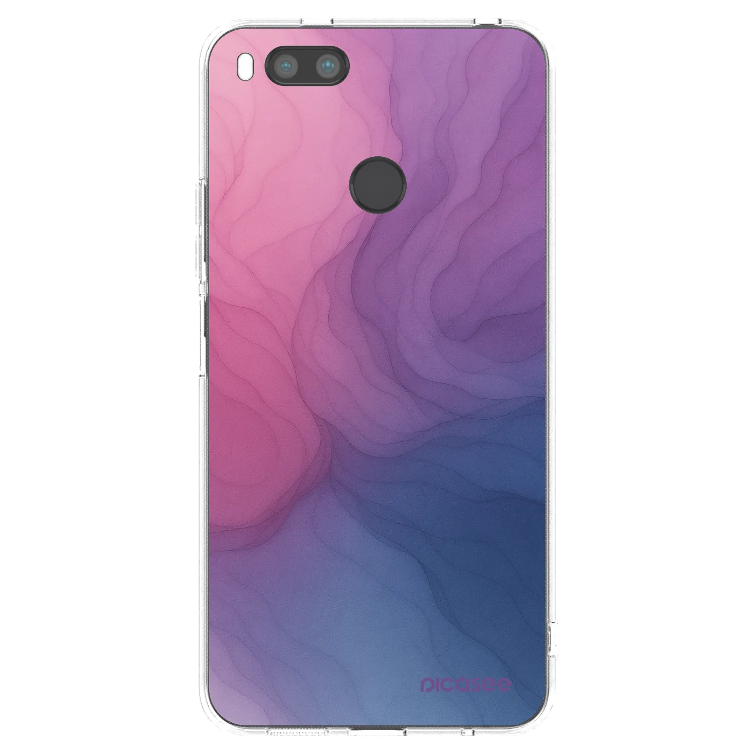 Picasee Xiaomi Mi A1 Global Hülle - Transparentes Silikon - Silk