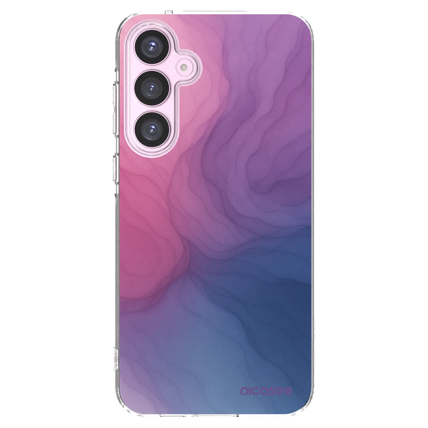 Picasee Samsung Galaxy A55 5G A556B Hülle - Transparentes Silikon - Silk
