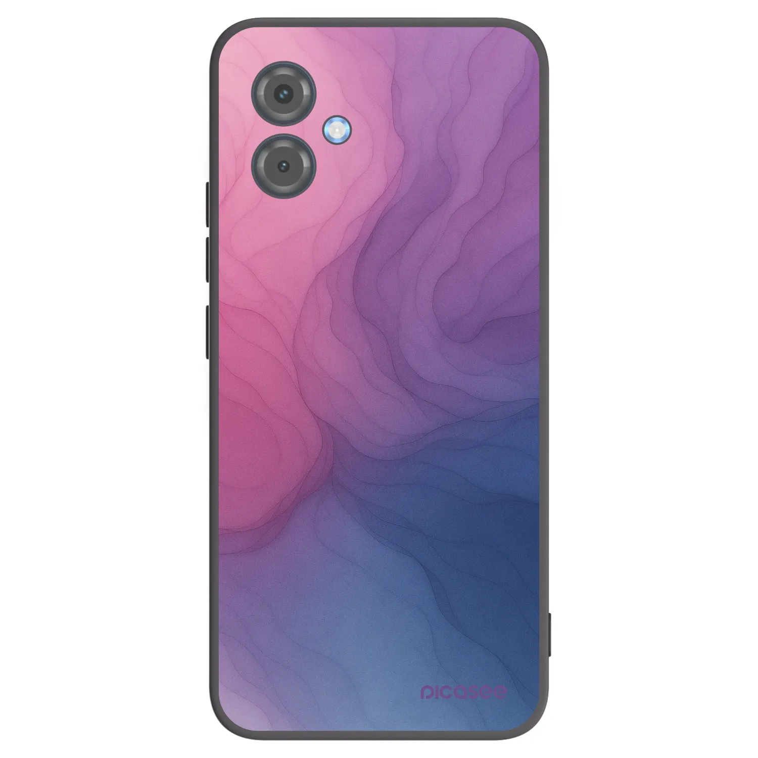 Picasee Motorola Moto G14 Hülle - Schwarzes Silikon - Silk