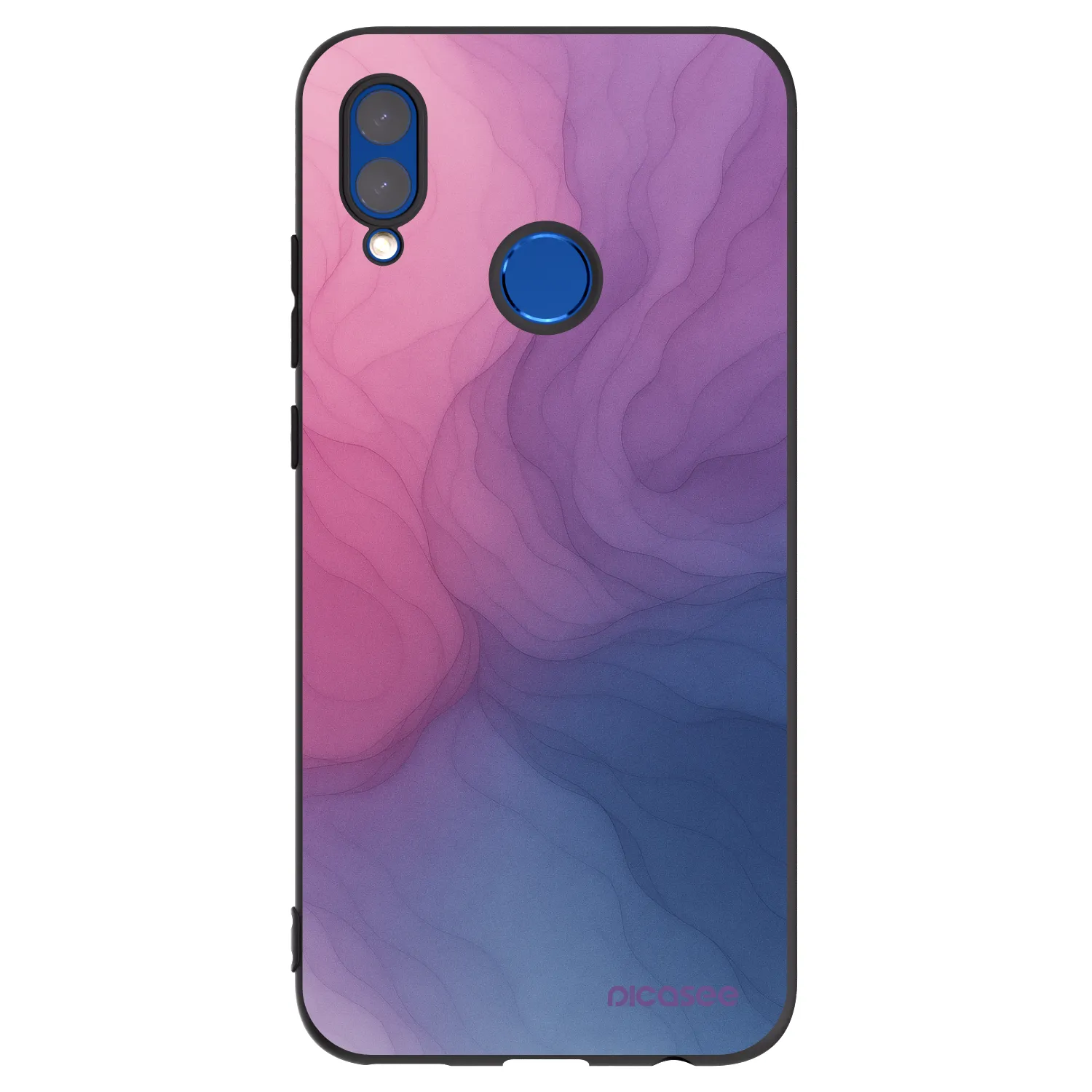 Picasee Honor 10 Lite Hülle - Schwarzes Silikon - Silk