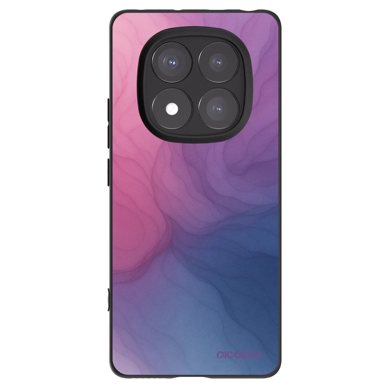 Picasee Xiaomi Redmi Note 14 Pro+ 5G Hülle - Schwarzes Silikon - Silk