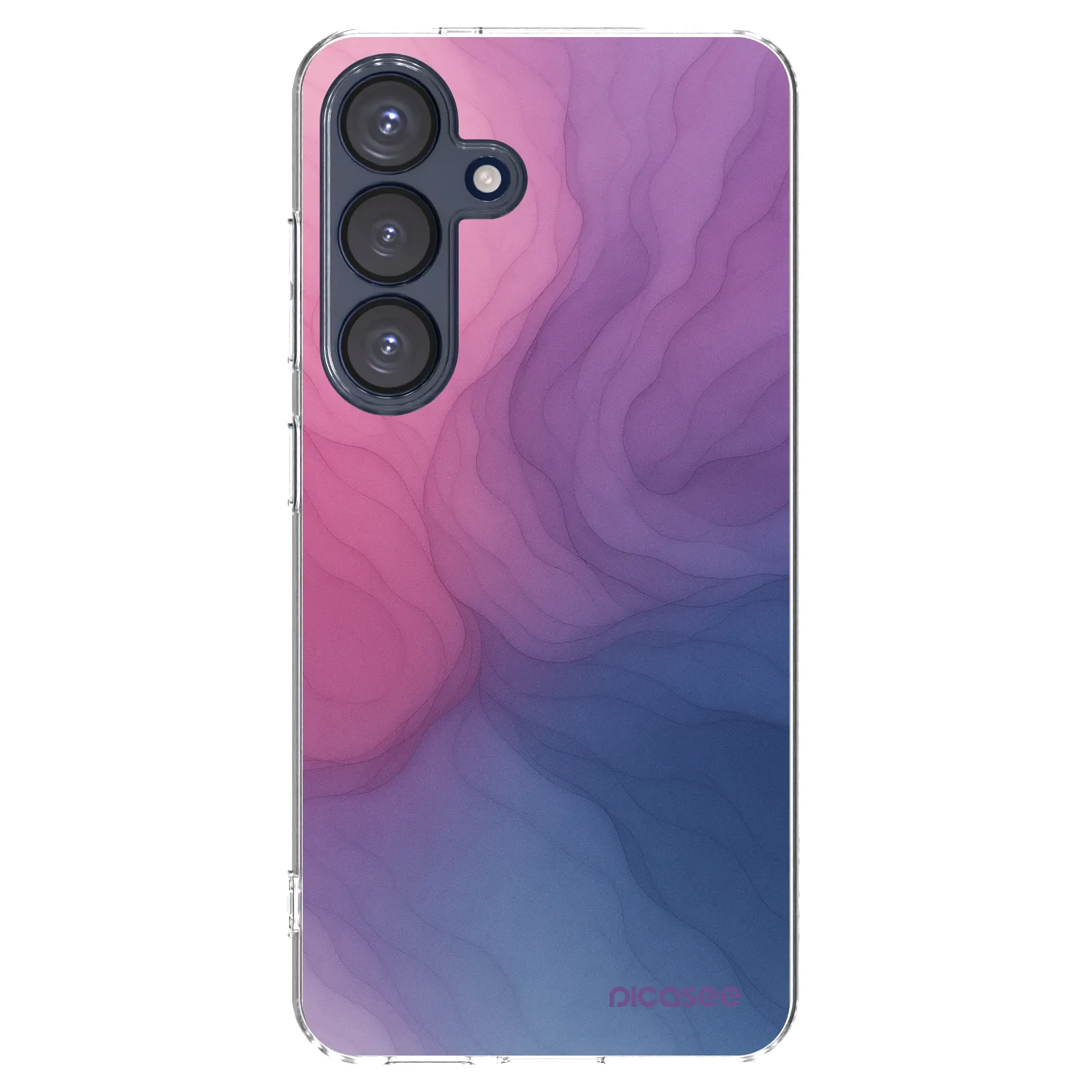Picasee Samsung Galaxy S25 5G Hülle - Transparentes Silikon - Silk