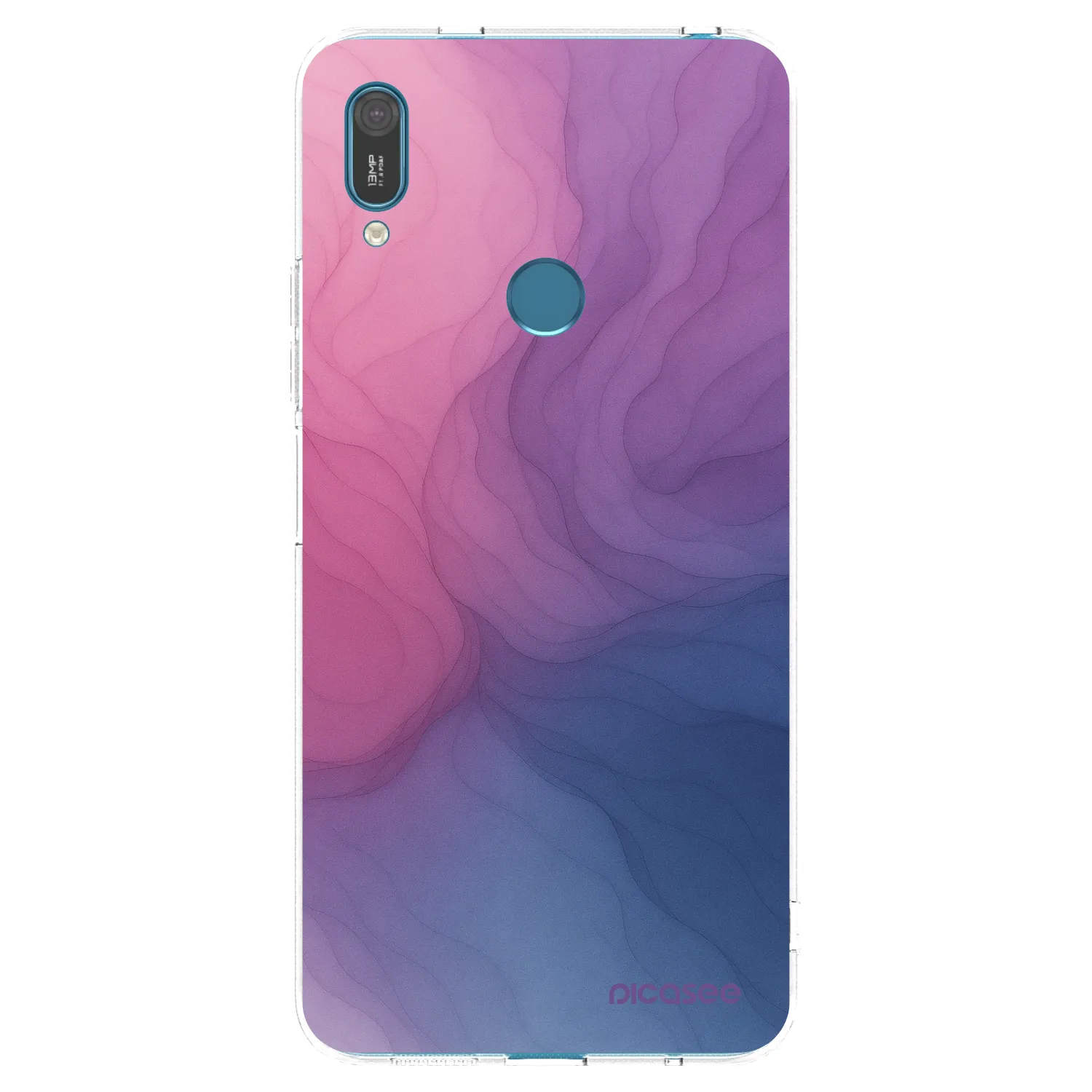 Picasee Huawei Y7 2019 Hülle - Transparentes Silikon - Silk