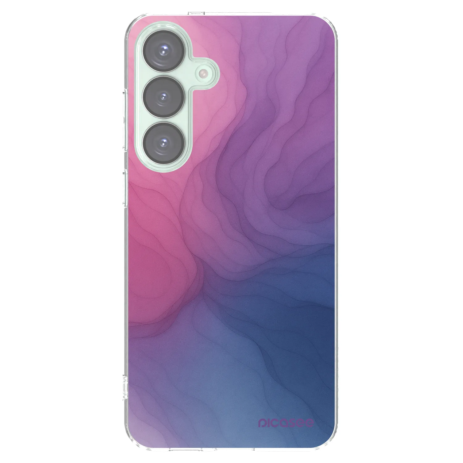 Picasee Samsung Galaxy S25+ 5G Hülle - Transparentes Silikon - Silk