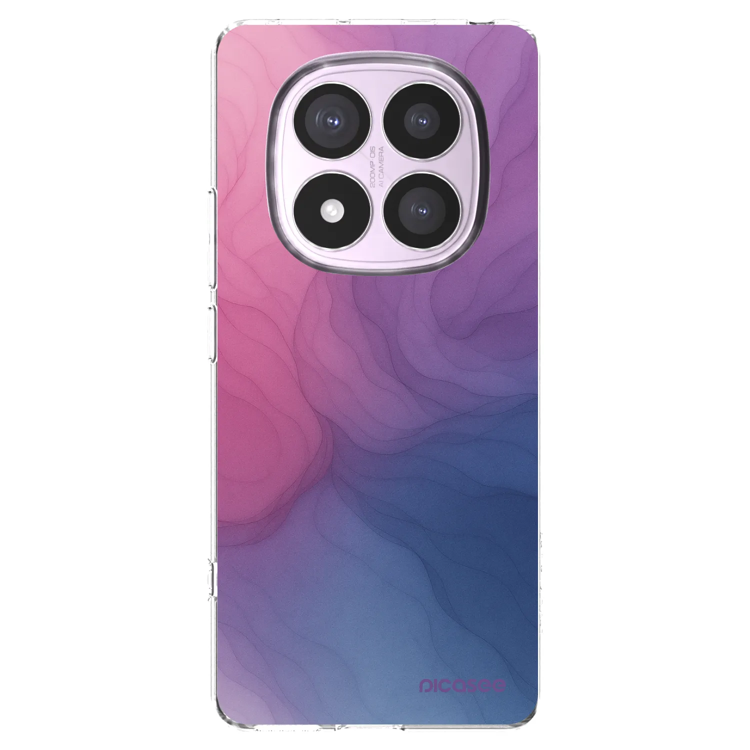 Picasee Xiaomi Redmi Note 14 Pro 4G Hülle - Transparentes Silikon - Silk