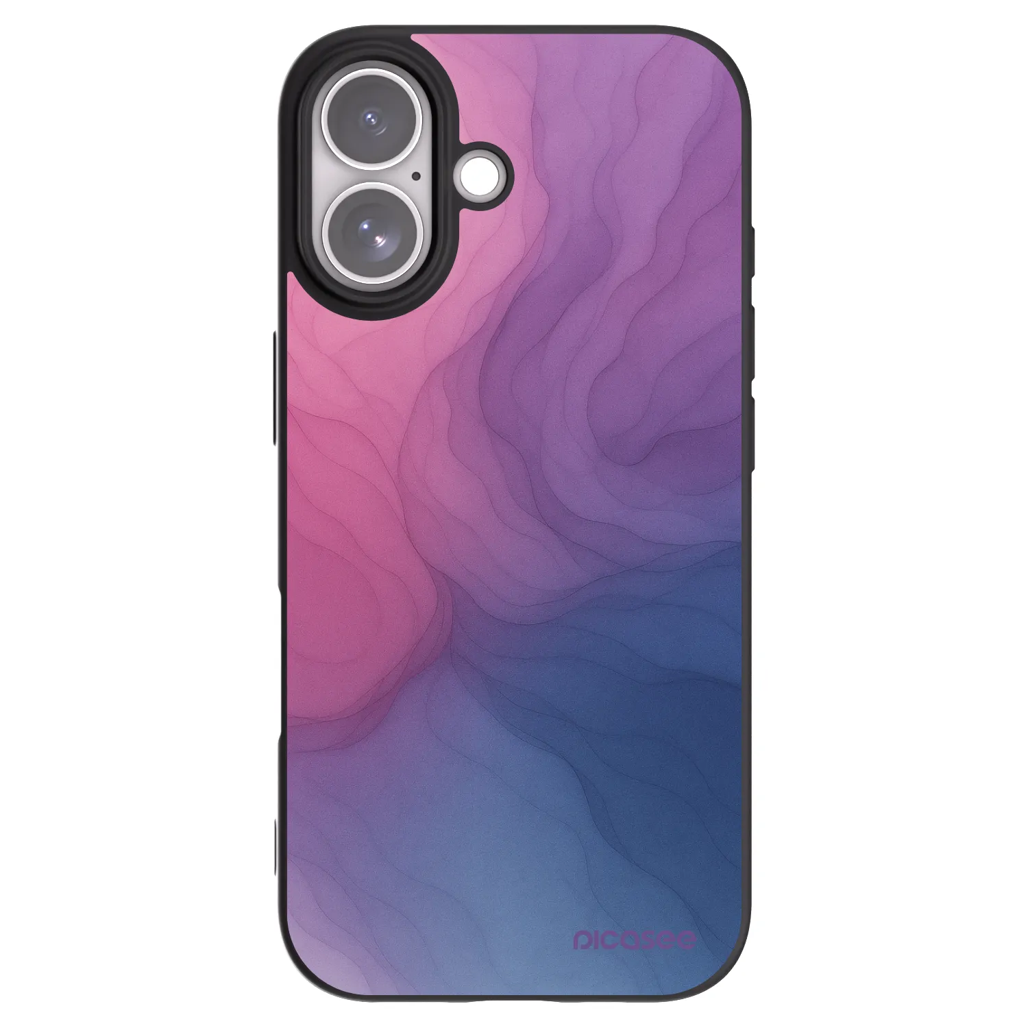 Picasee Apple iPhone 17 Hülle - Schwarzes Silikon - Silk