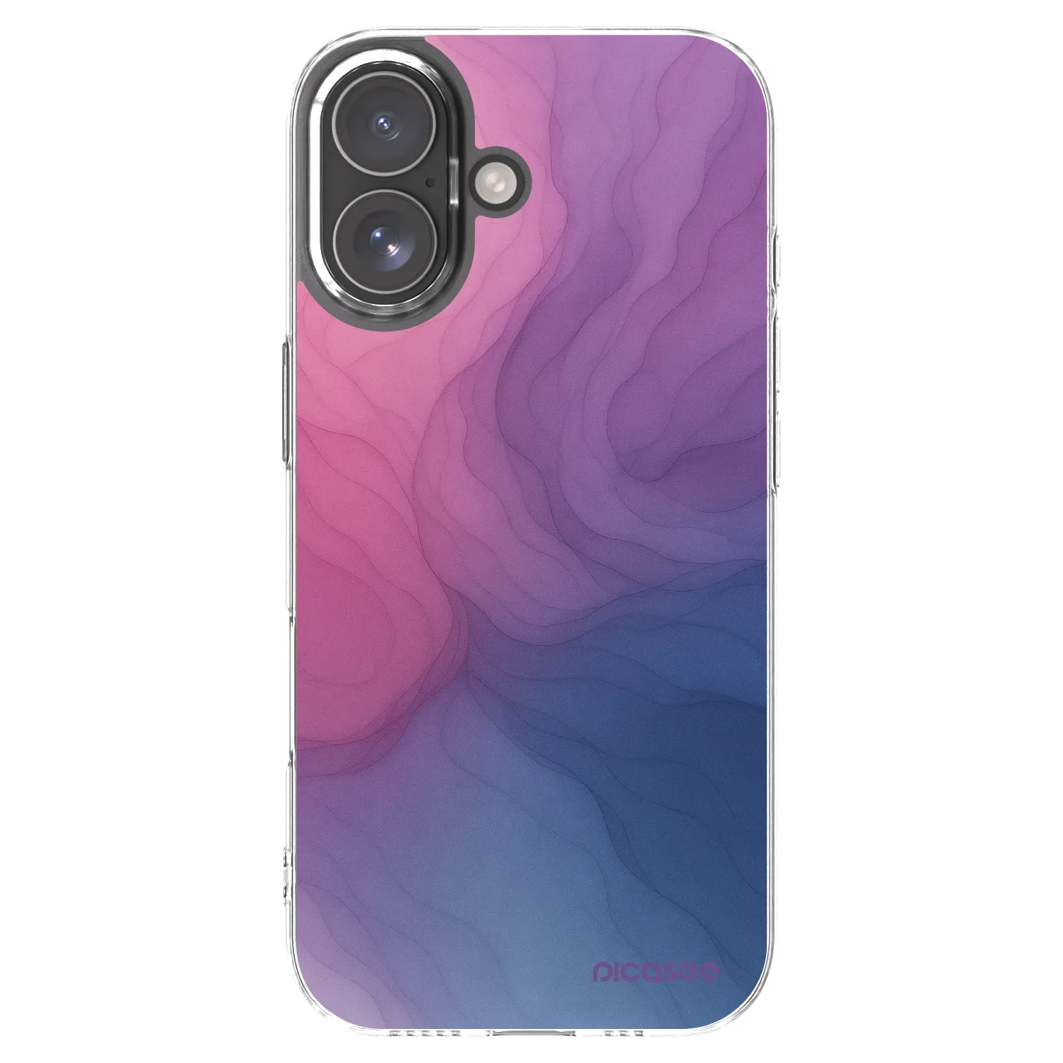 Picasee Apple iPhone 17 Hülle - Transparentes Silikon - Silk