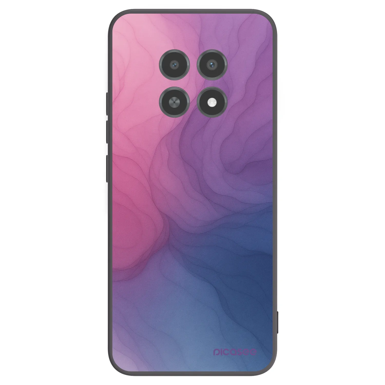 Picasee Realme 12X Hülle - Schwarzes Silikon - Silk