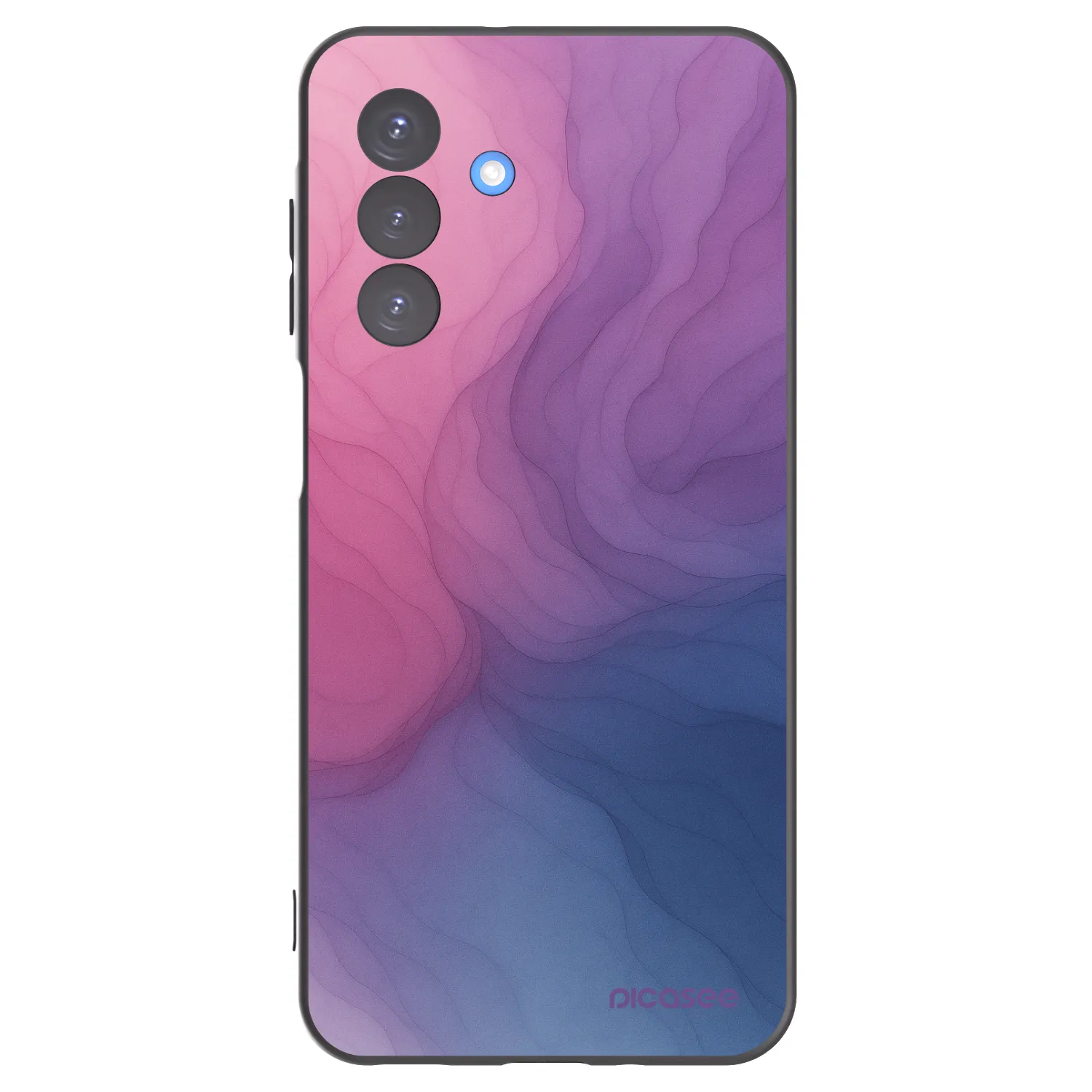 Picasee Samsung Galaxy A17 5G Hülle - Schwarzes Silikon - Silk