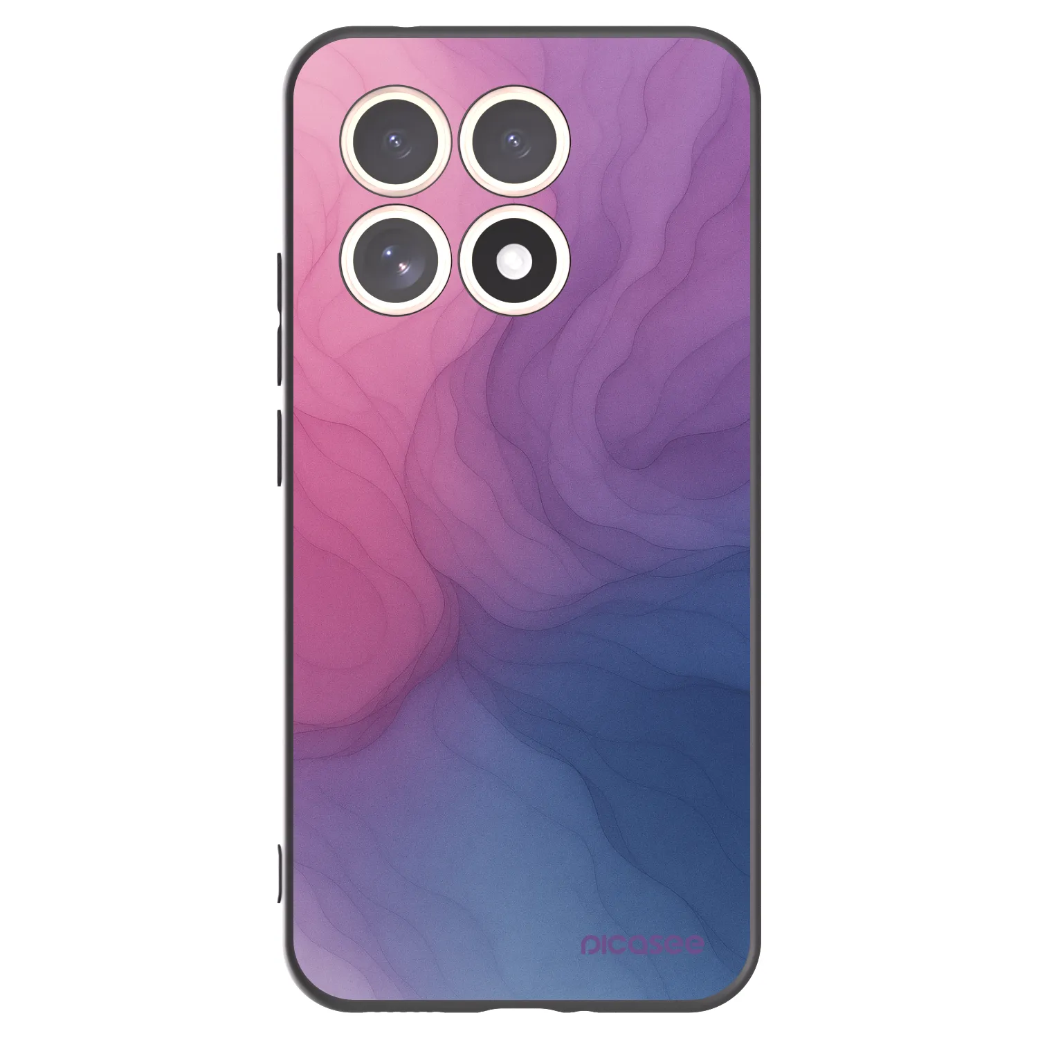 Picasee Xiaomi 15T Hülle - Schwarzes Silikon - Silk