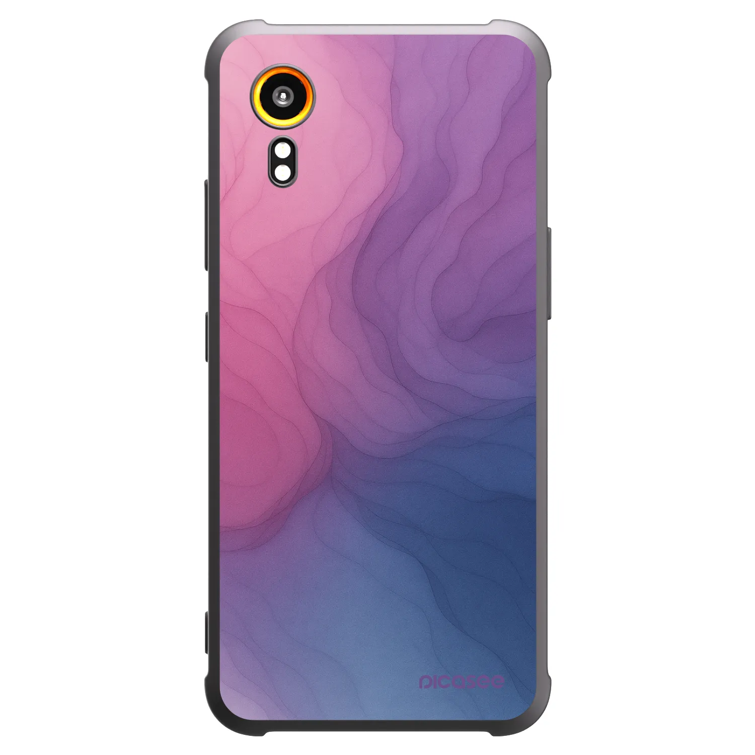 Picasee Samsung Galaxy Xcover 7 Hülle - Schwarzes Silikon - Silk