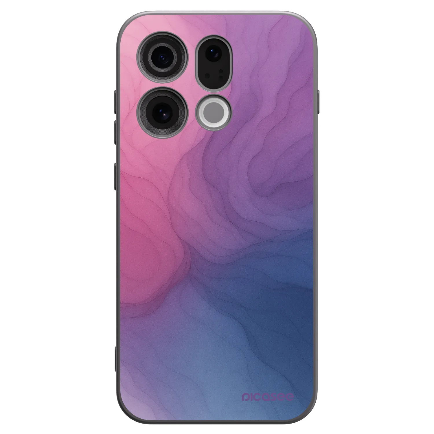 Picasee OPPO Find X9 Hülle - Schwarzes Silikon - Silk