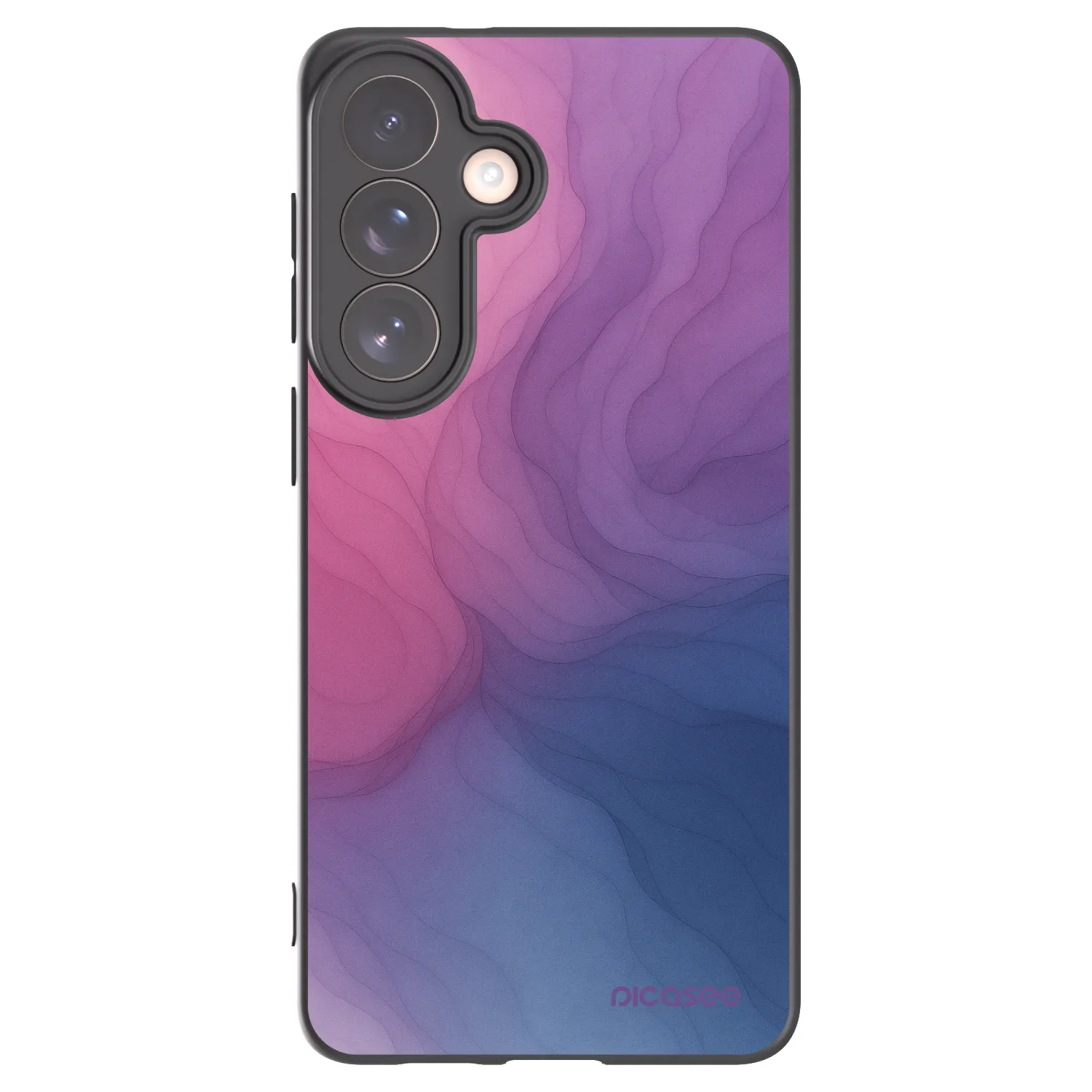 Picasee Samsung Galaxy S26+ Hülle - Schwarzes Silikon - Silk