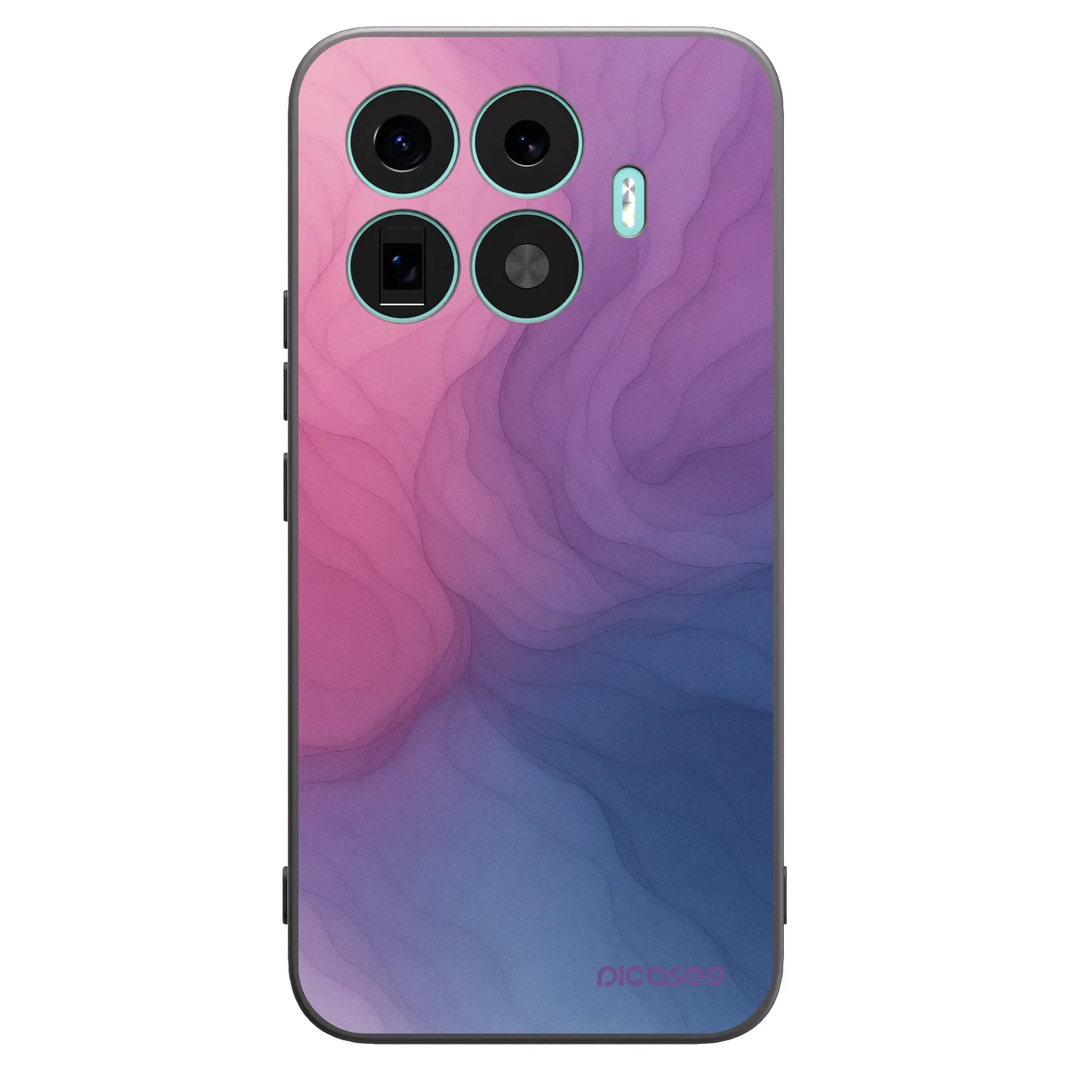 Picasee Xiaomi 17T Pro Hülle - Schwarzes Silikon - Silk