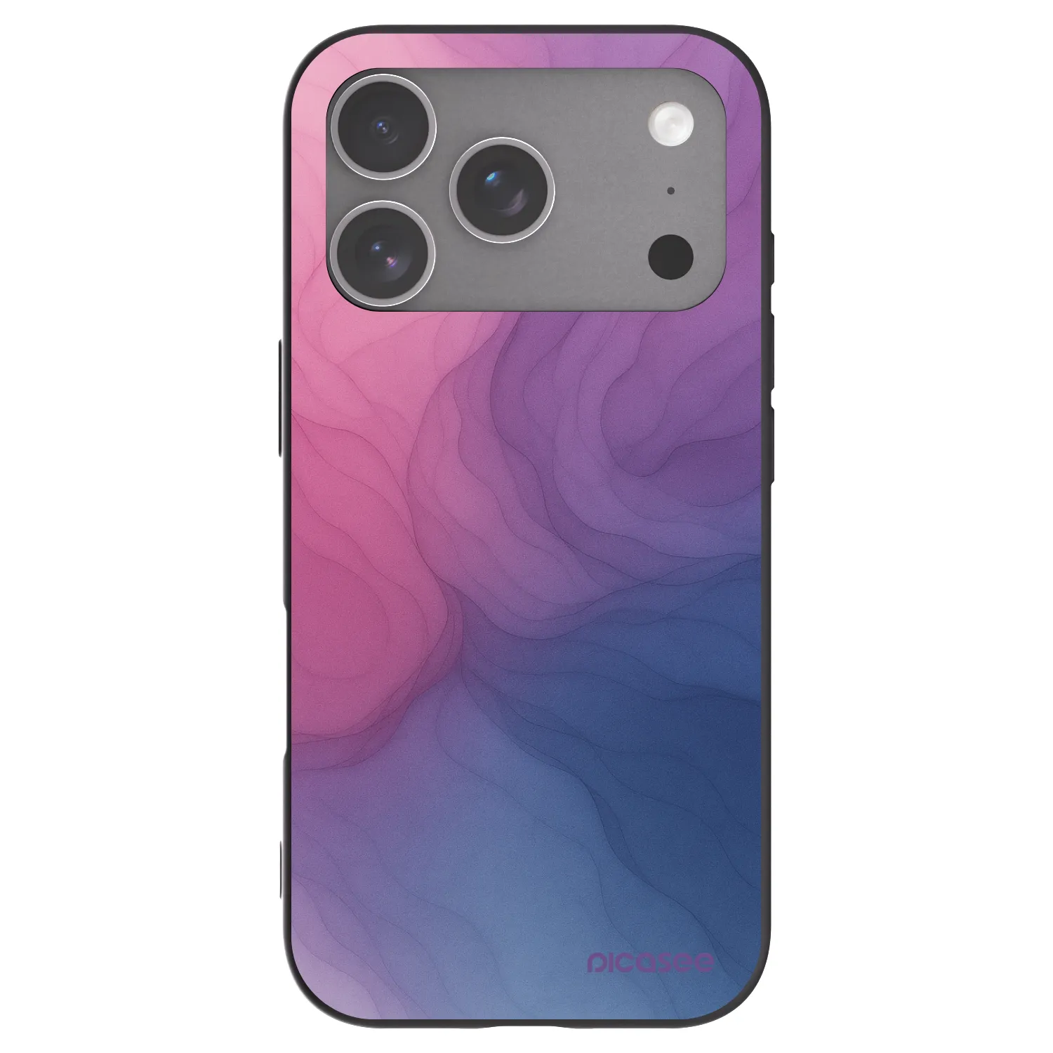 Picasee Apple iPhone 18 Pro Hülle - Schwarzes Silikon - Silk