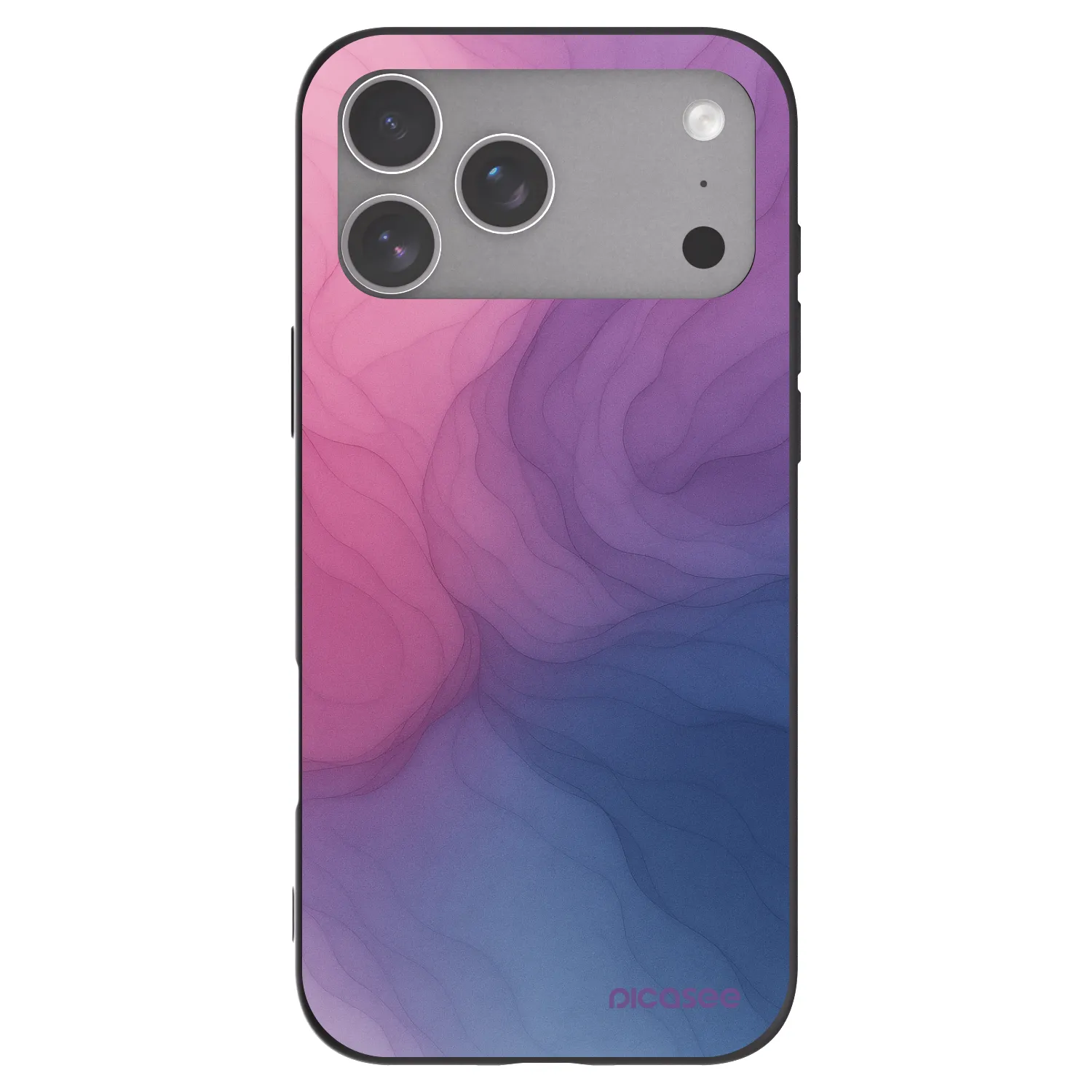 Picasee Apple iPhone 18 Pro Max Hülle - Schwarzes Silikon - Silk