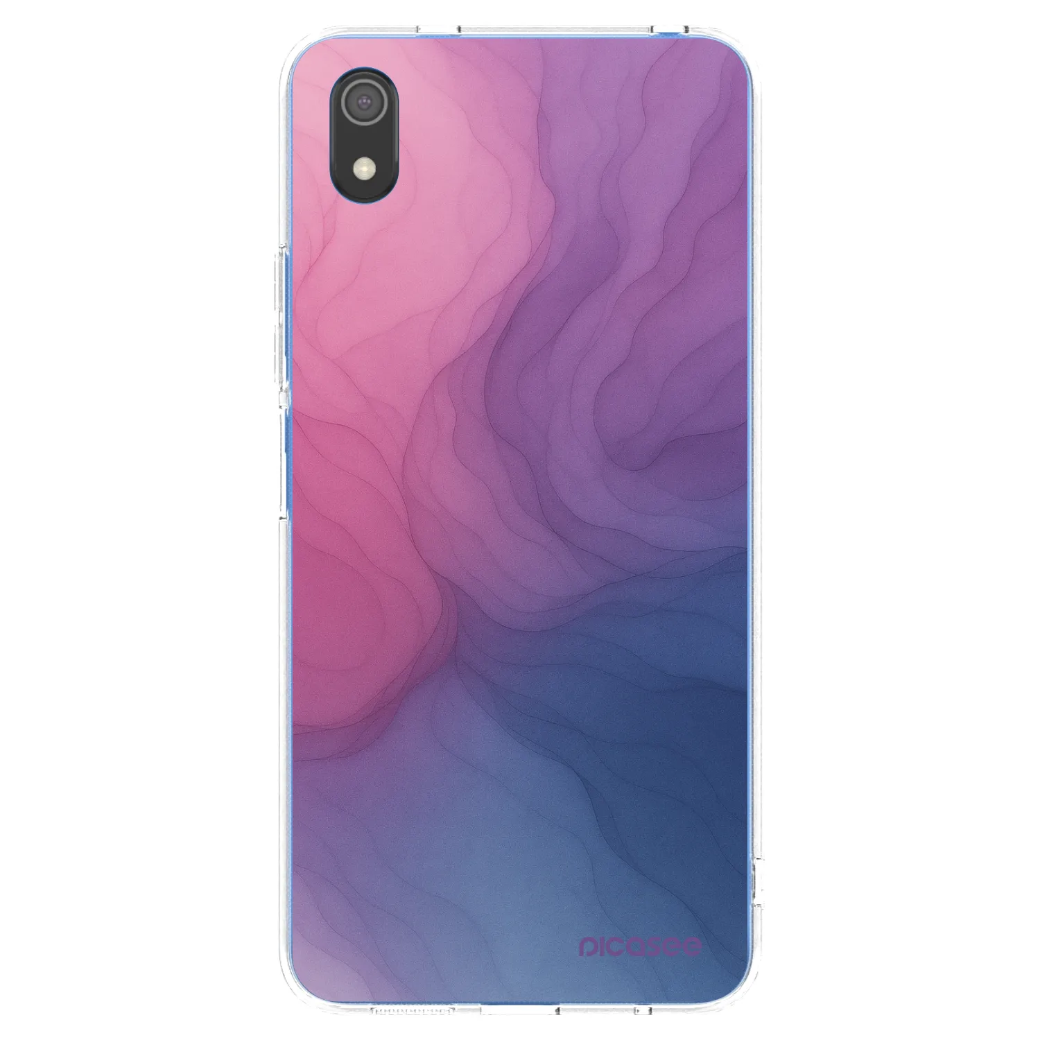 Picasee Xiaomi Redmi 7A Hülle - Transparentes Silikon - Silk