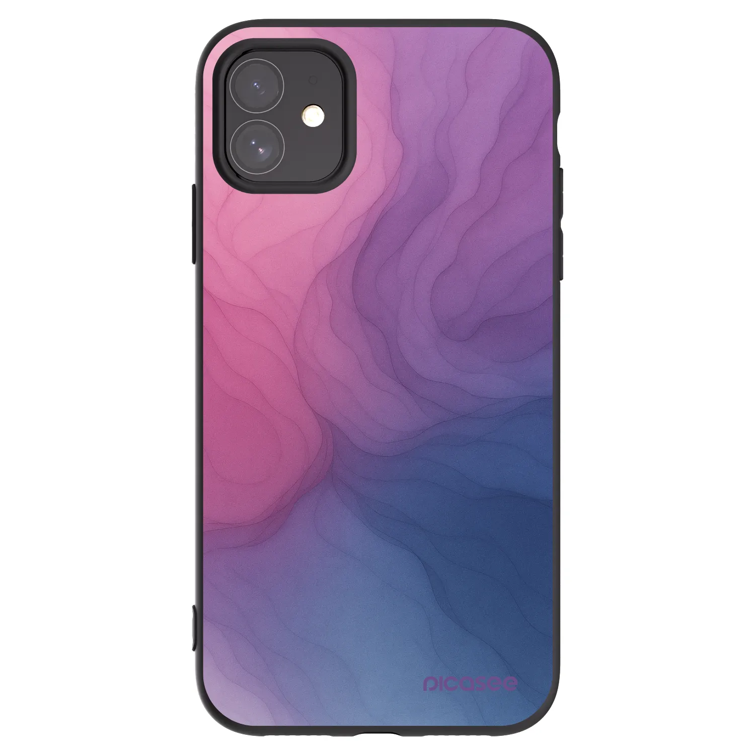 Picasee Apple iPhone 11 Hülle - Schwarzes Silikon - Silk