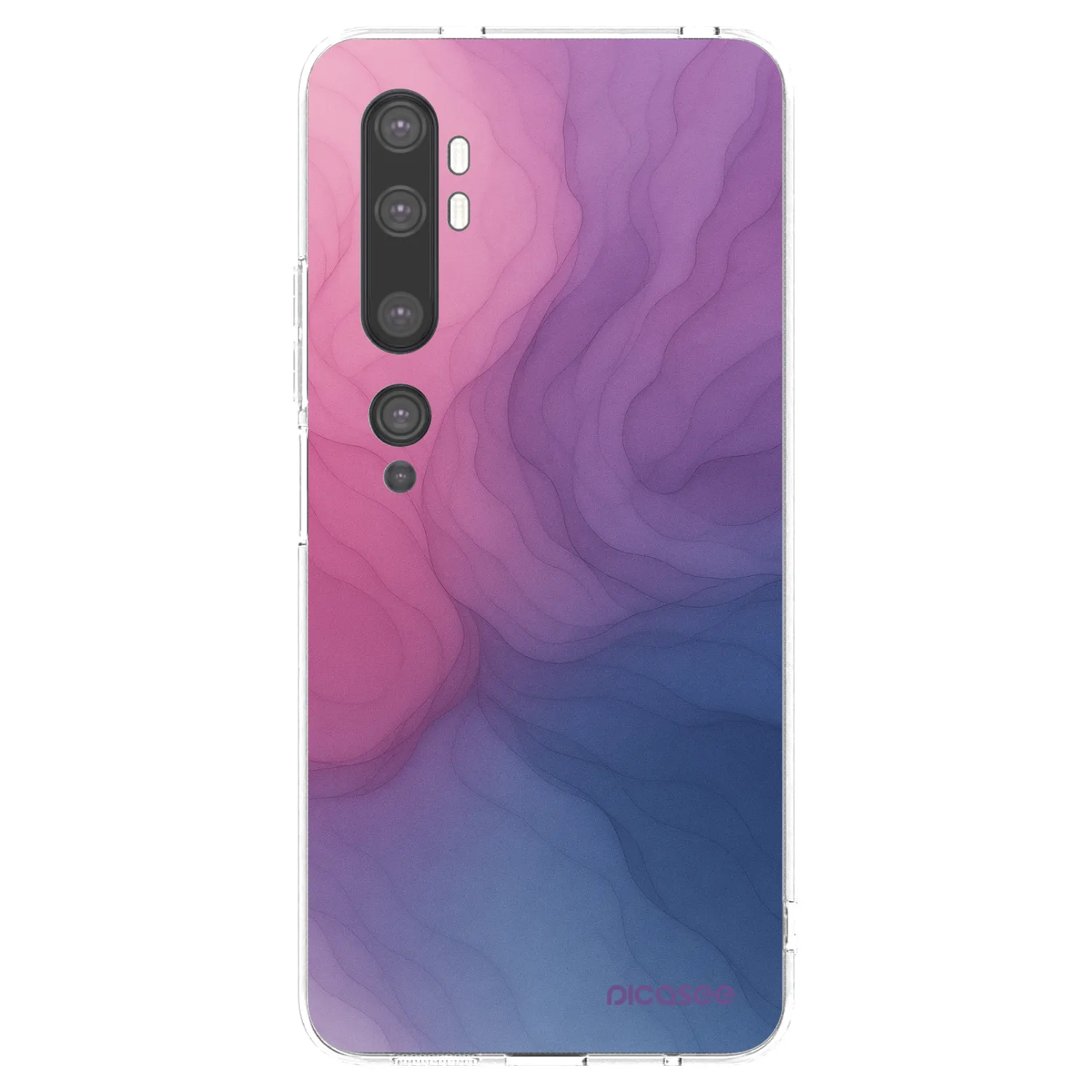 Picasee Xiaomi Mi Note 10 (Pro) Hülle - Transparentes Silikon - Silk