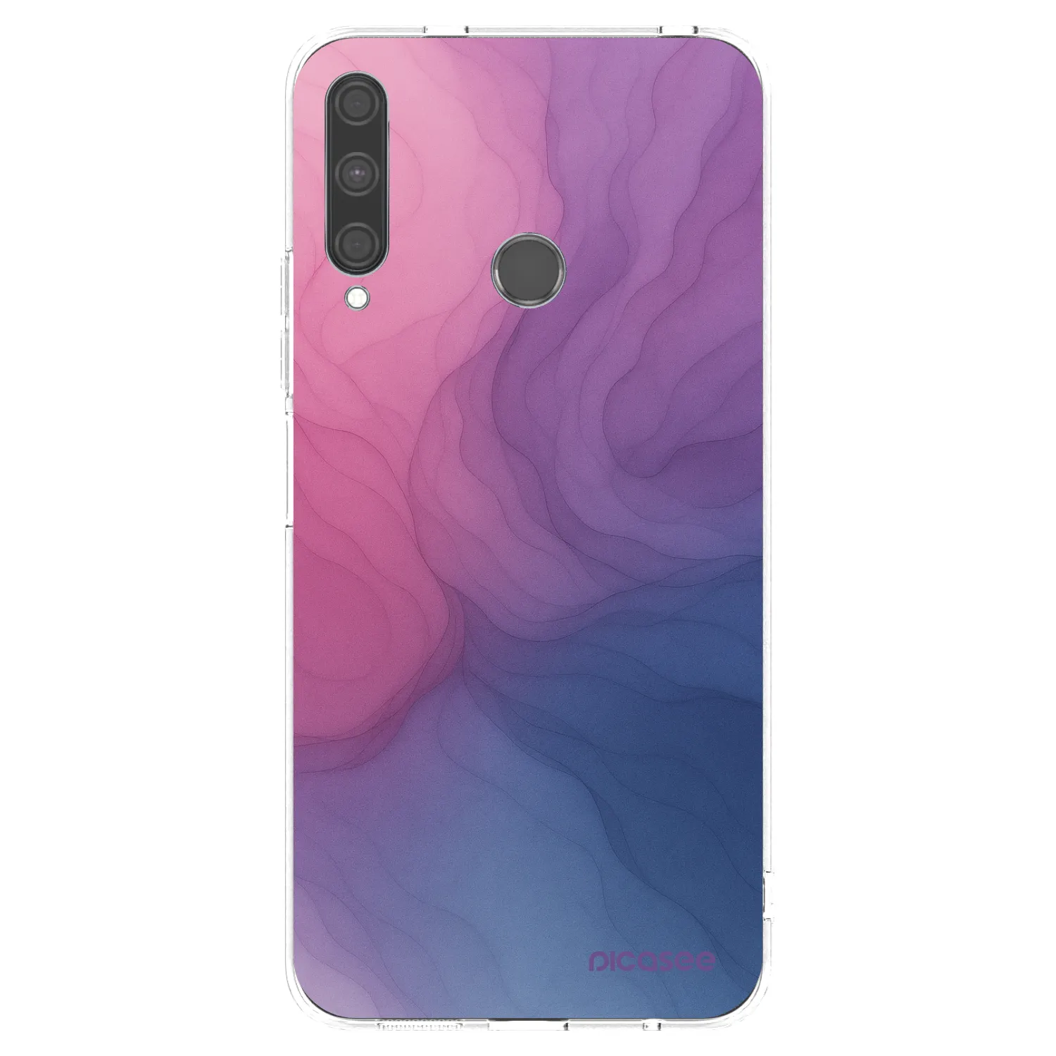 Picasee Huawei P40 Lite E Hülle - Transparentes Silikon - Silk