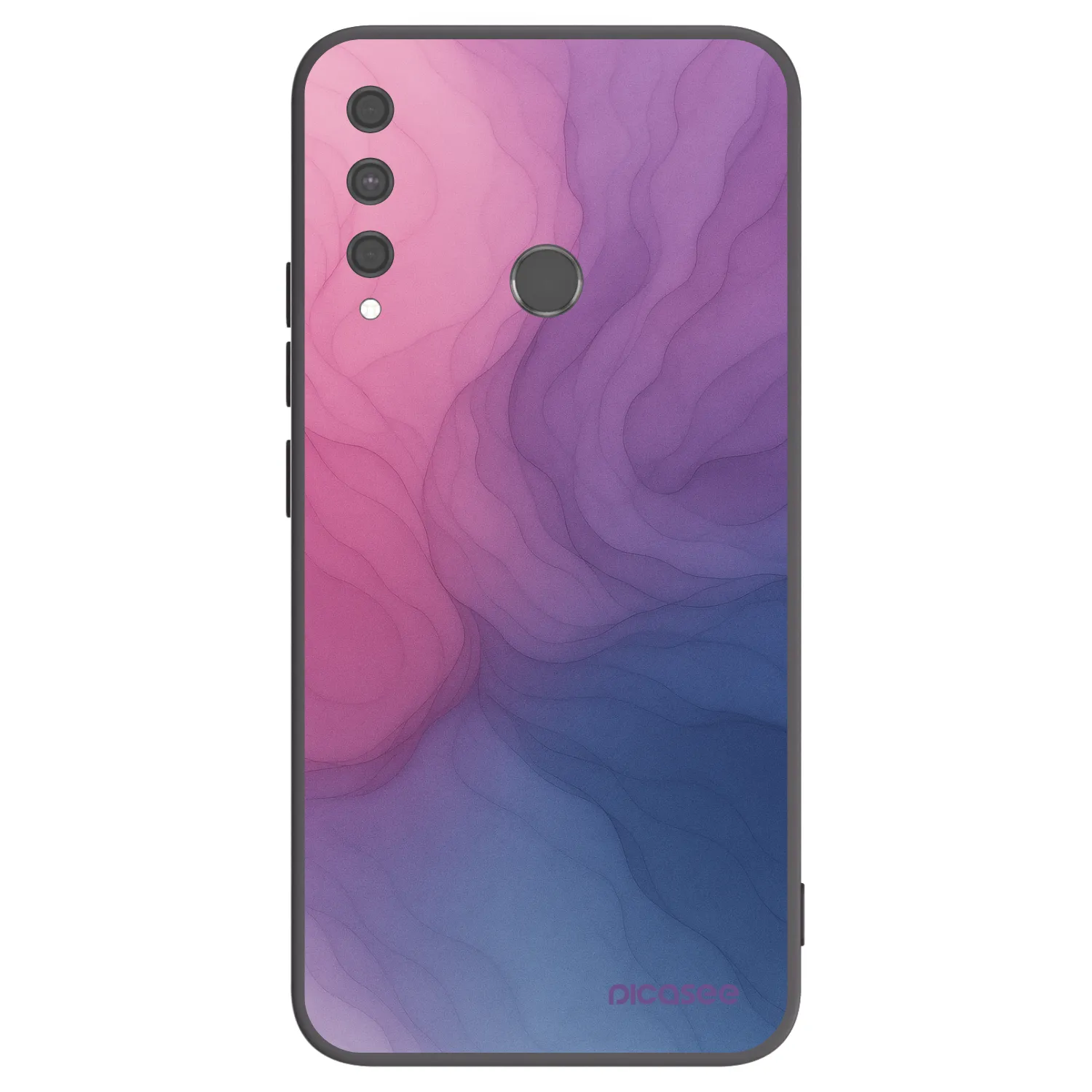 Picasee Huawei P40 Lite E Hülle - Schwarzes Silikon - Silk