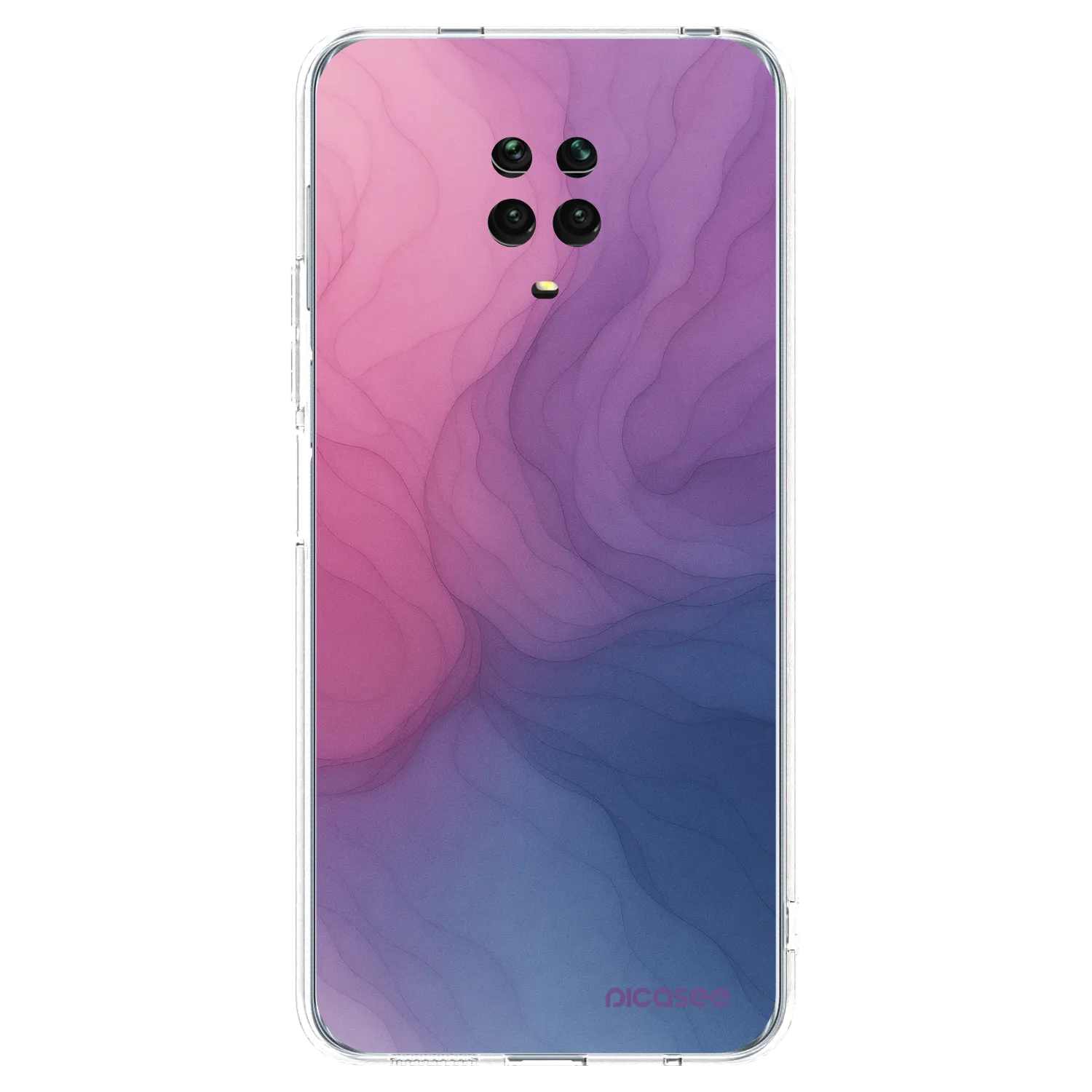 Picasee Xiaomi Redmi Note 9 Pro Hülle - Transparentes Silikon - Silk