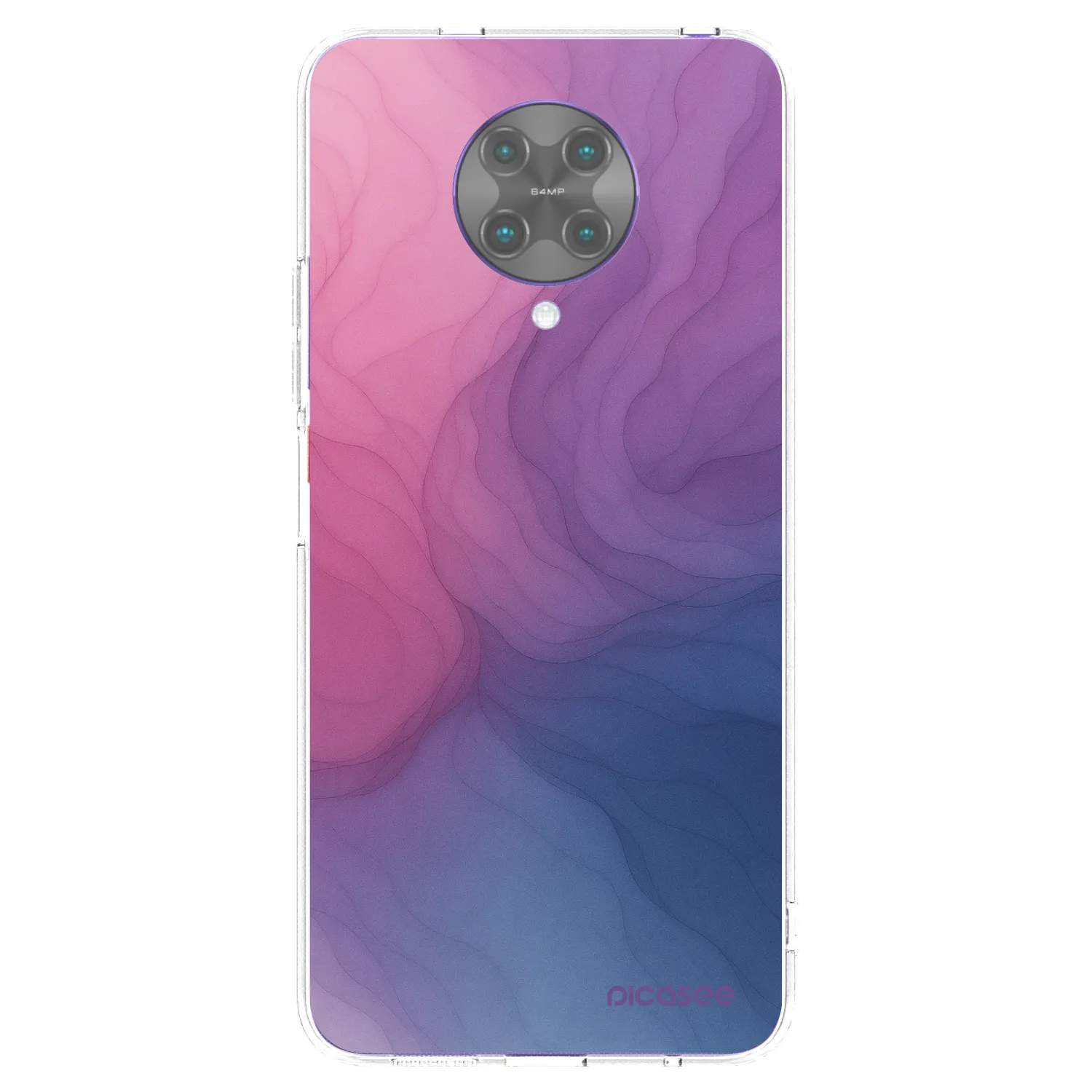 Picasee Xiaomi Poco F2 Pro Hülle - Transparentes Silikon - Silk