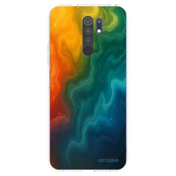 Picasee Xiaomi Redmi 9 Hülle - Transparentes Silikon - Solar