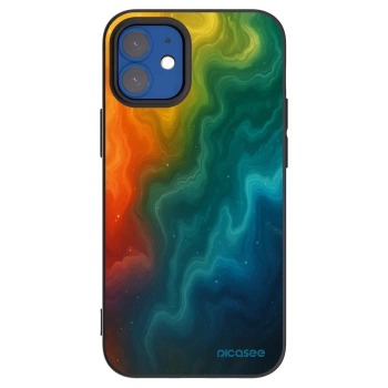 Picasee Apple iPhone 12 mini Hülle - Schwarzes Silikon - Solar