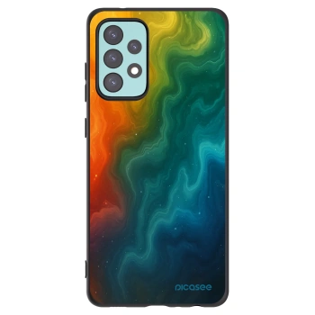 Picasee Samsung Galaxy A72 A725F Hülle - Schwarzes Silikon - Solar