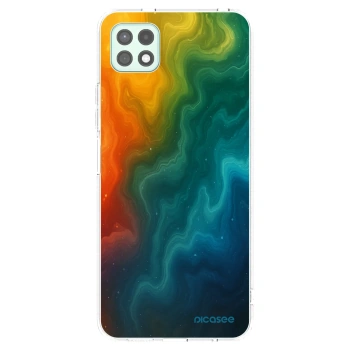 Picasee Samsung Galaxy A22 A226B 5G Hülle - Transparentes Silikon - Solar